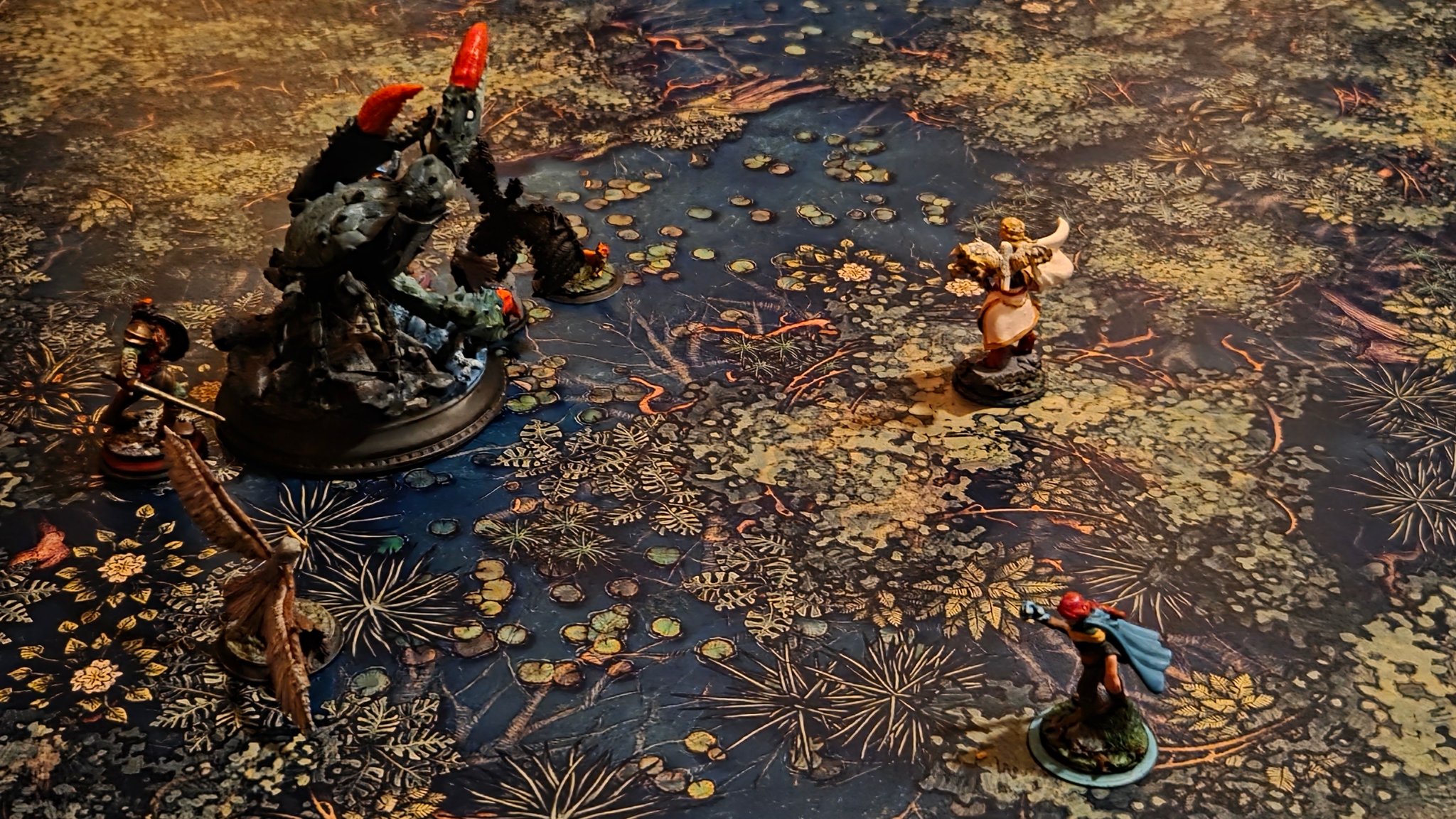 Our Bard lost his right hand last night to a sea hag
