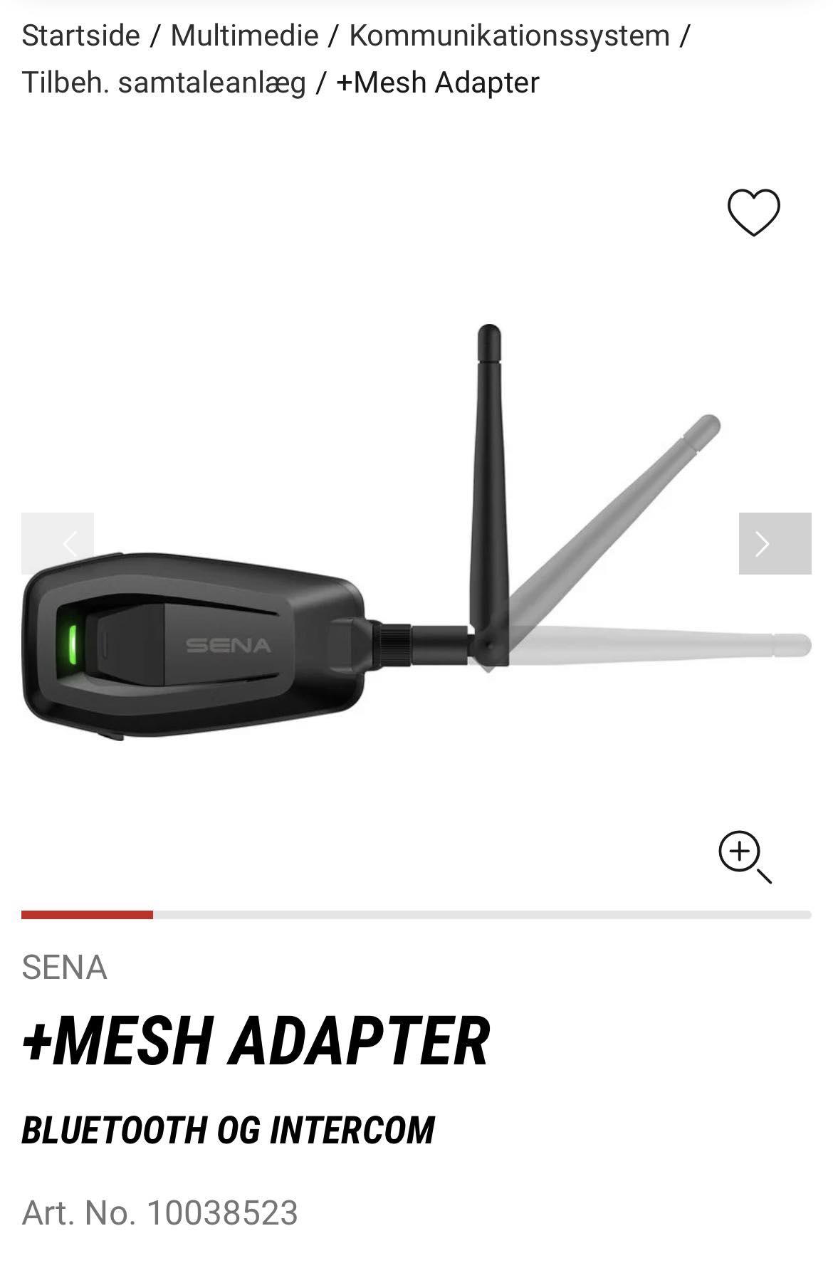 Sena Users Group | Hi Does the Sena +MESH adapter only work with Sena ...