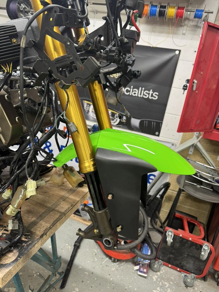 Kawasaki Ninja ZX-10R owner's unique bike