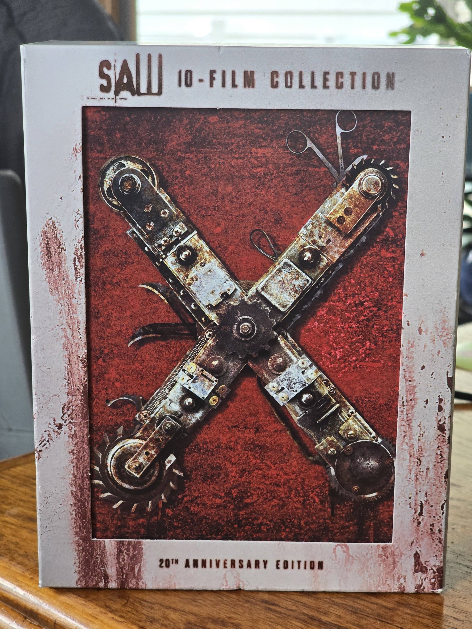 Saw 10-movie Blu-ray set with DVD at Walmart