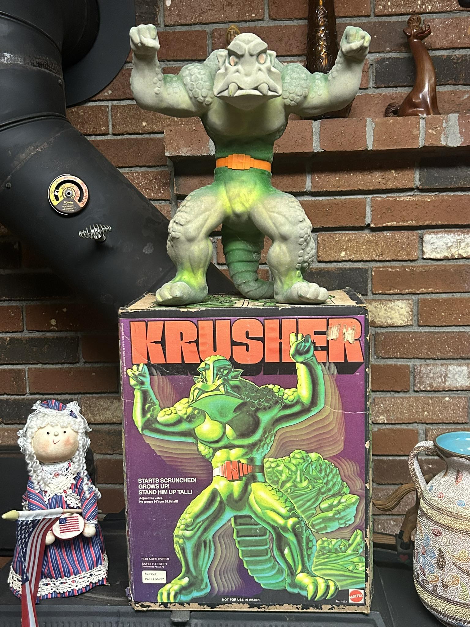 Vintage Krusher toy still standing strong