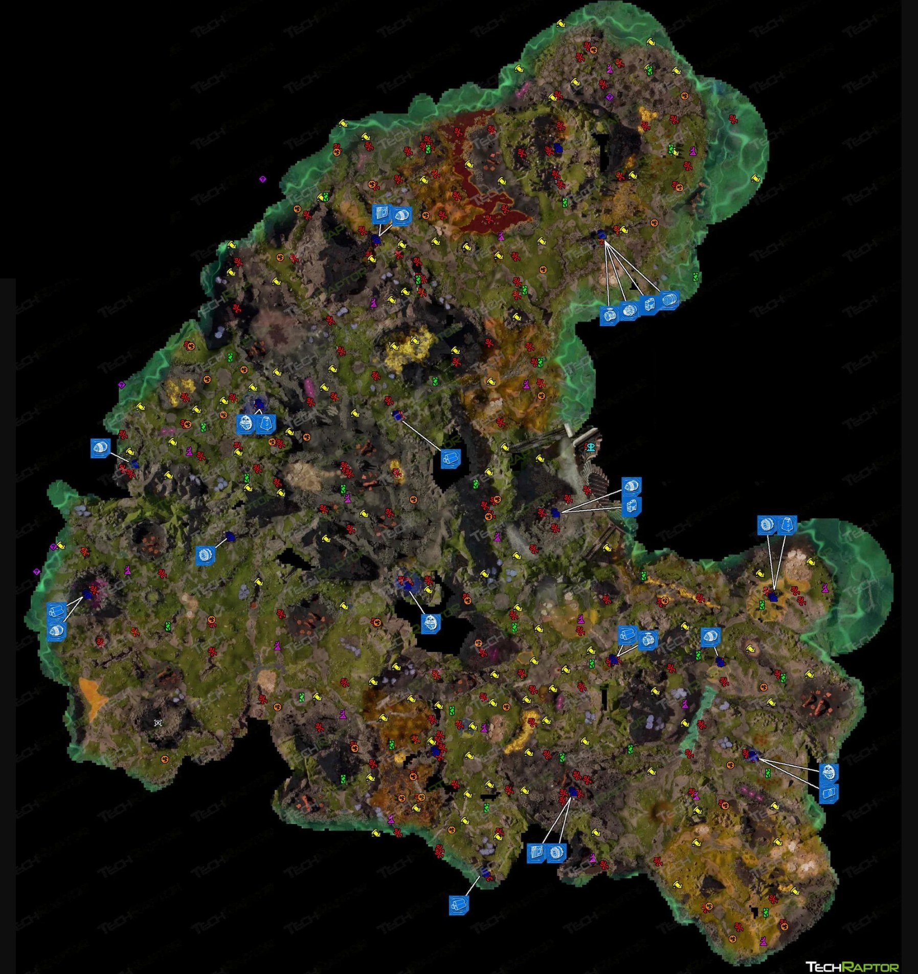 PATH OF TITANS | Has anyone got a resource map for Riparia yet | Facebook