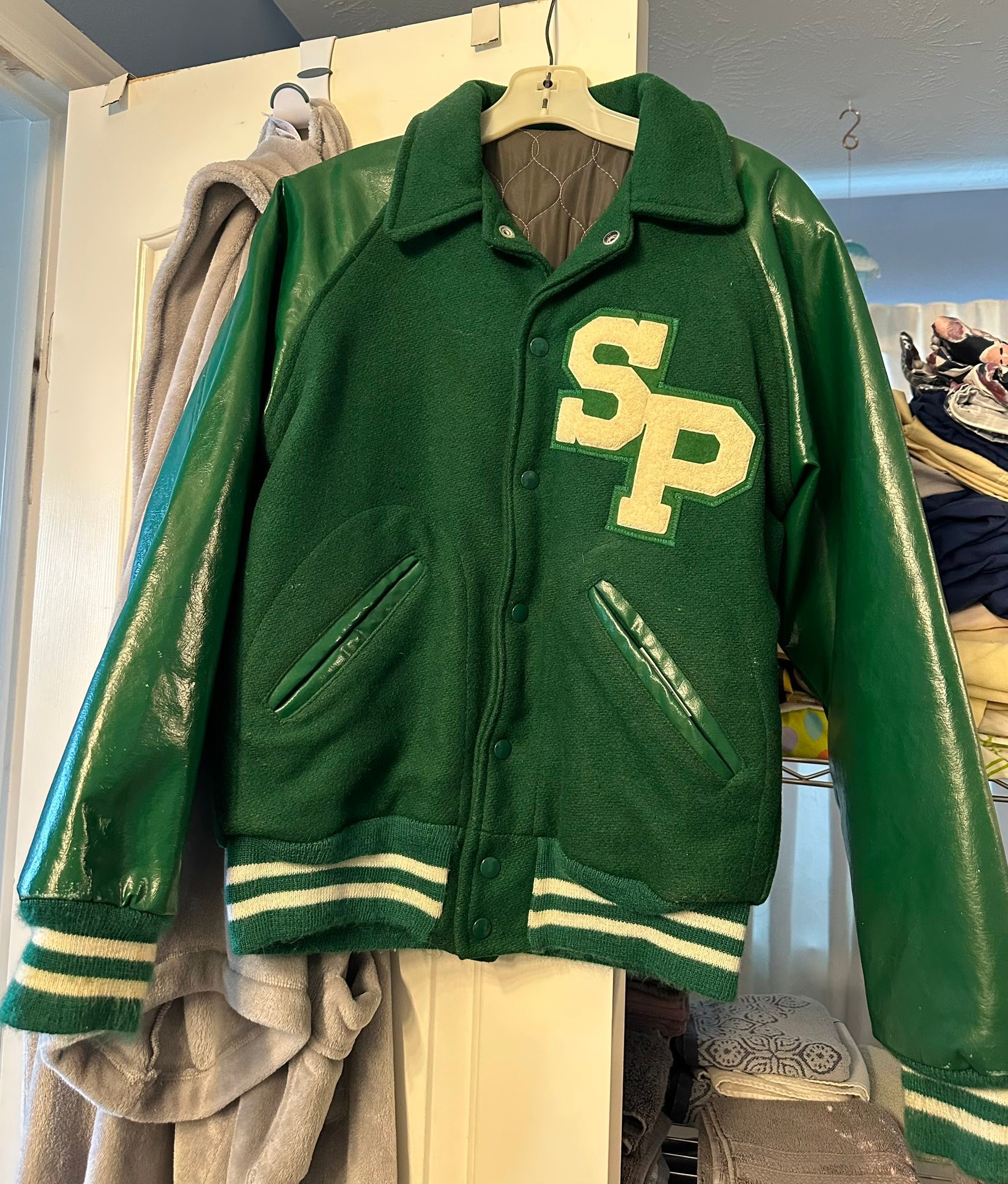 St. Pius V alumni share old letters jackets