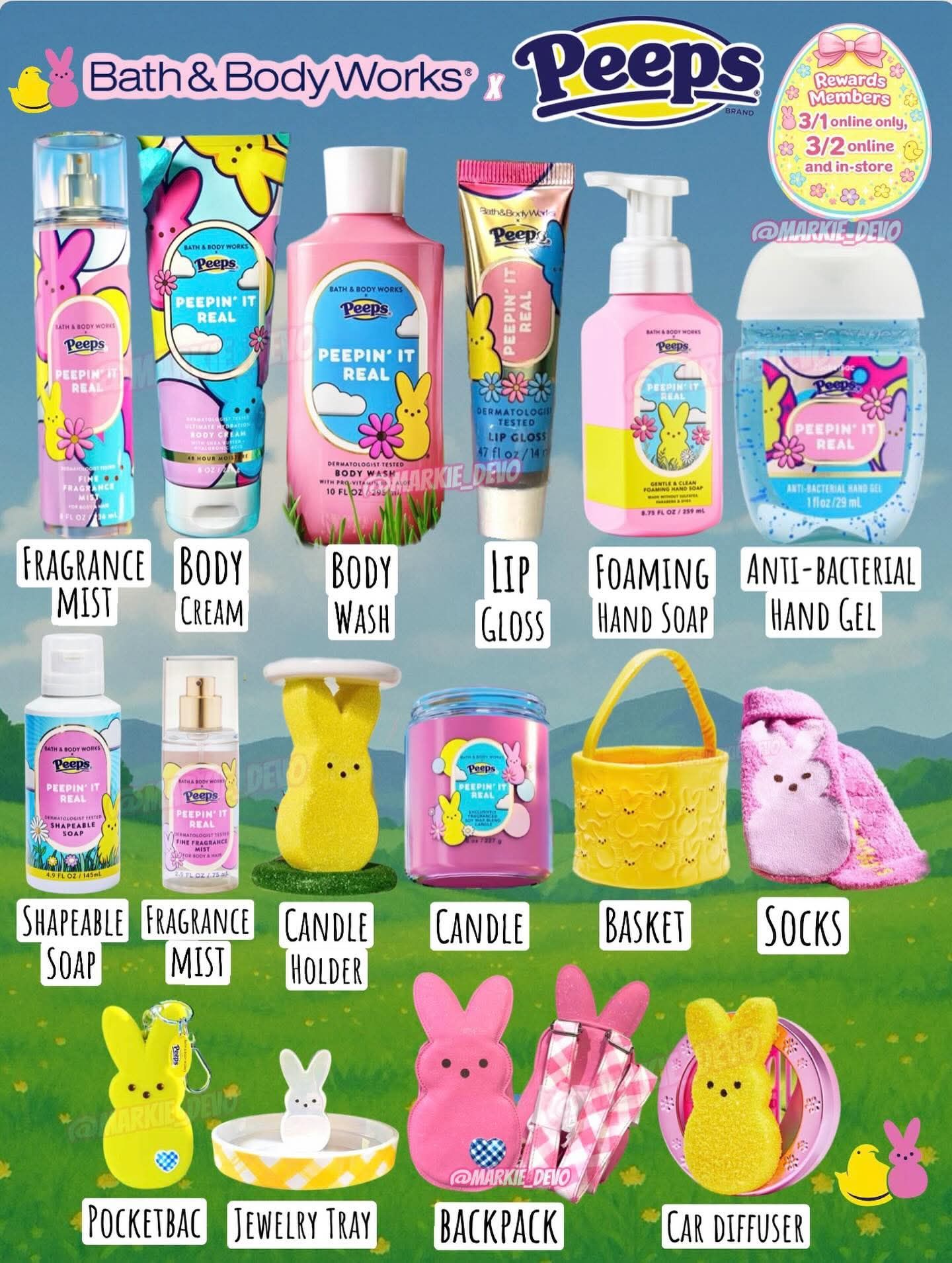 The Peeps craze lives on!🐰🐥 Bath & Body Works X PEEPS Collection