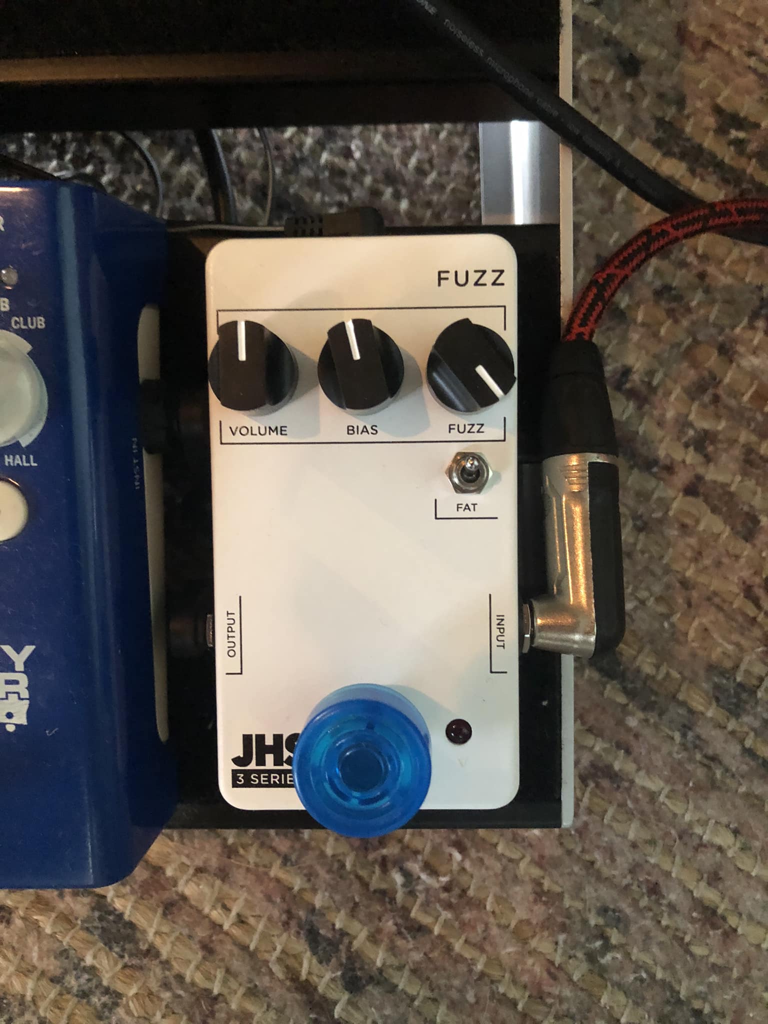 JHS pedal review with classic fuzz face sound