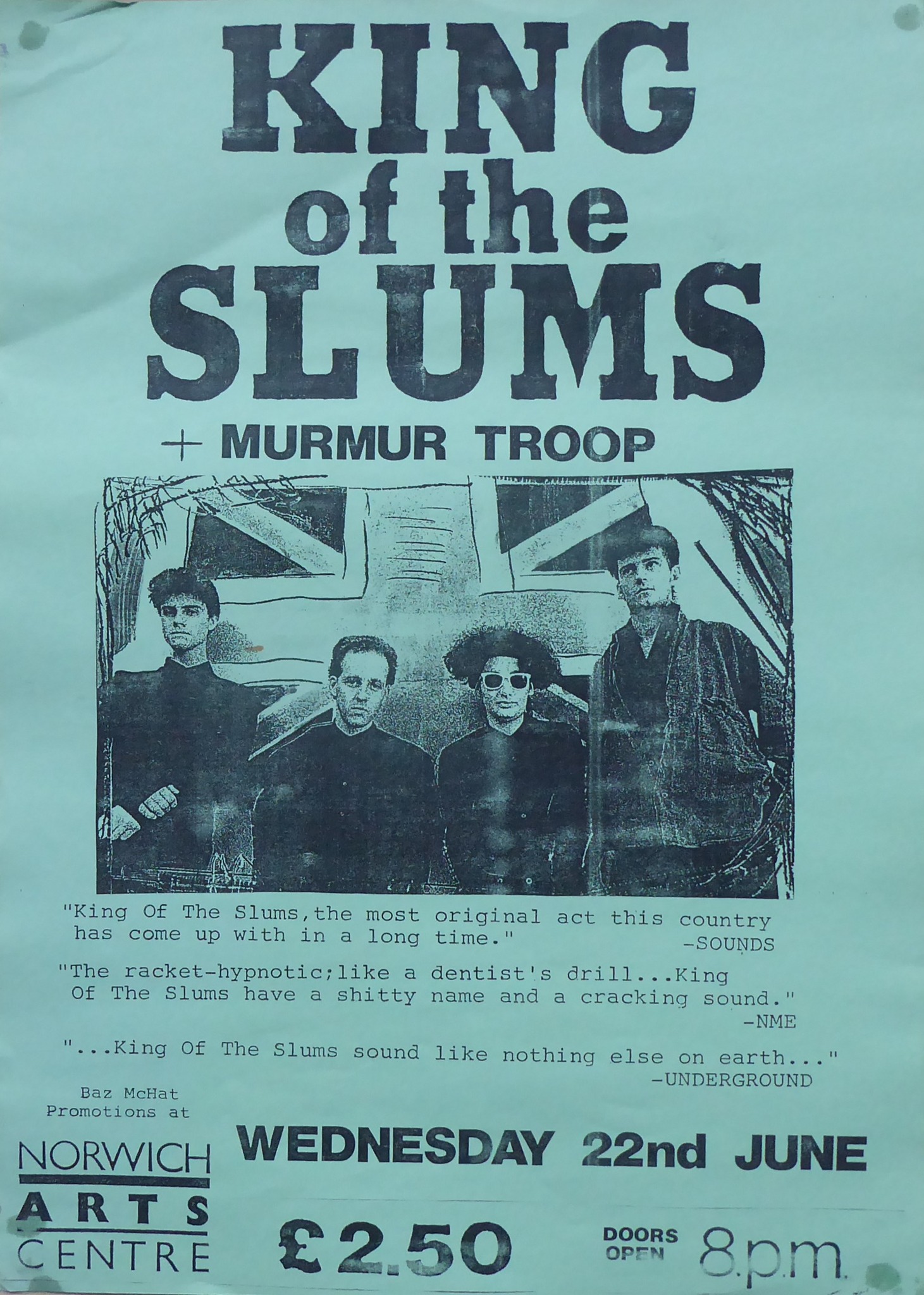 King of the Slums. Barbarous English Fayre. 1989. Play Hard Records