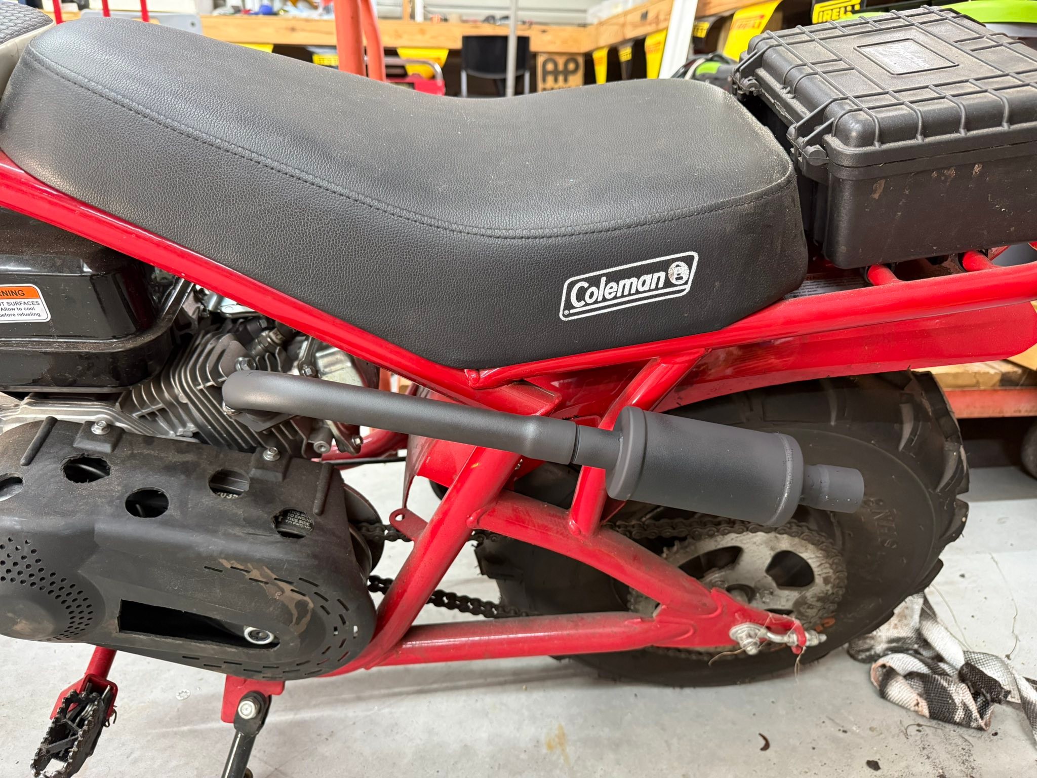 coleman 200cc mini bike spark free exhaust FVRITO 212cc Muffler Kit for Predator 196cc 224cc 6.5HP CT200U BT200X CT200U-EX KT196 GX200 Tillotson Baja Clone Engine Go Kart Parts : Automotive designed in USA MGWILL Upgraded Exhaust with Muffler