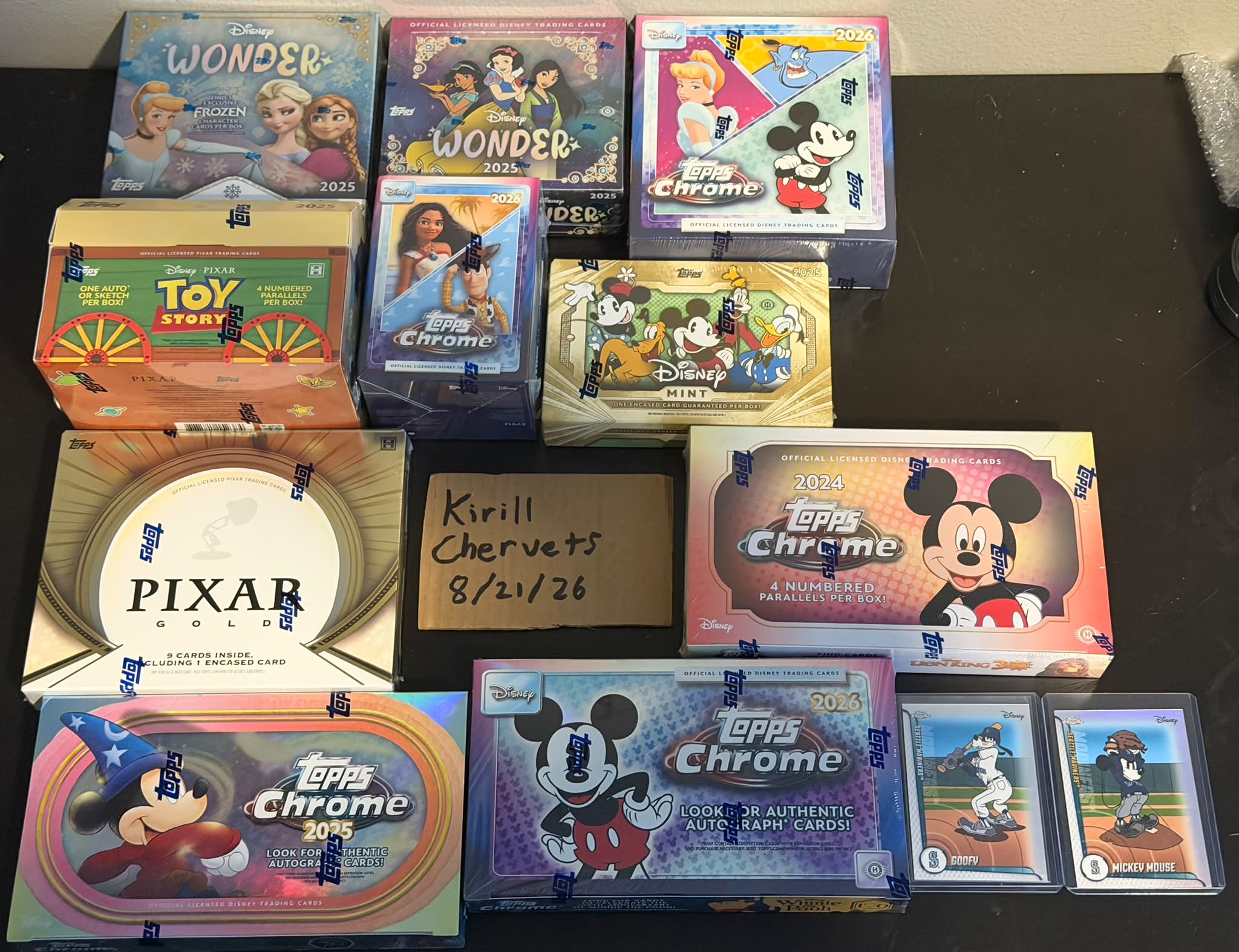 Topps Chrome Disney 2025 Yen Sid /299. Less than a day left