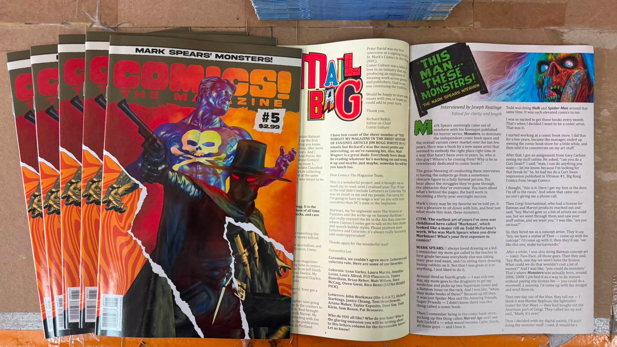 COMICS THE MAGAZINE #3-4-5 RM15 each COMICS! THEMAGAZIN THE #3 299