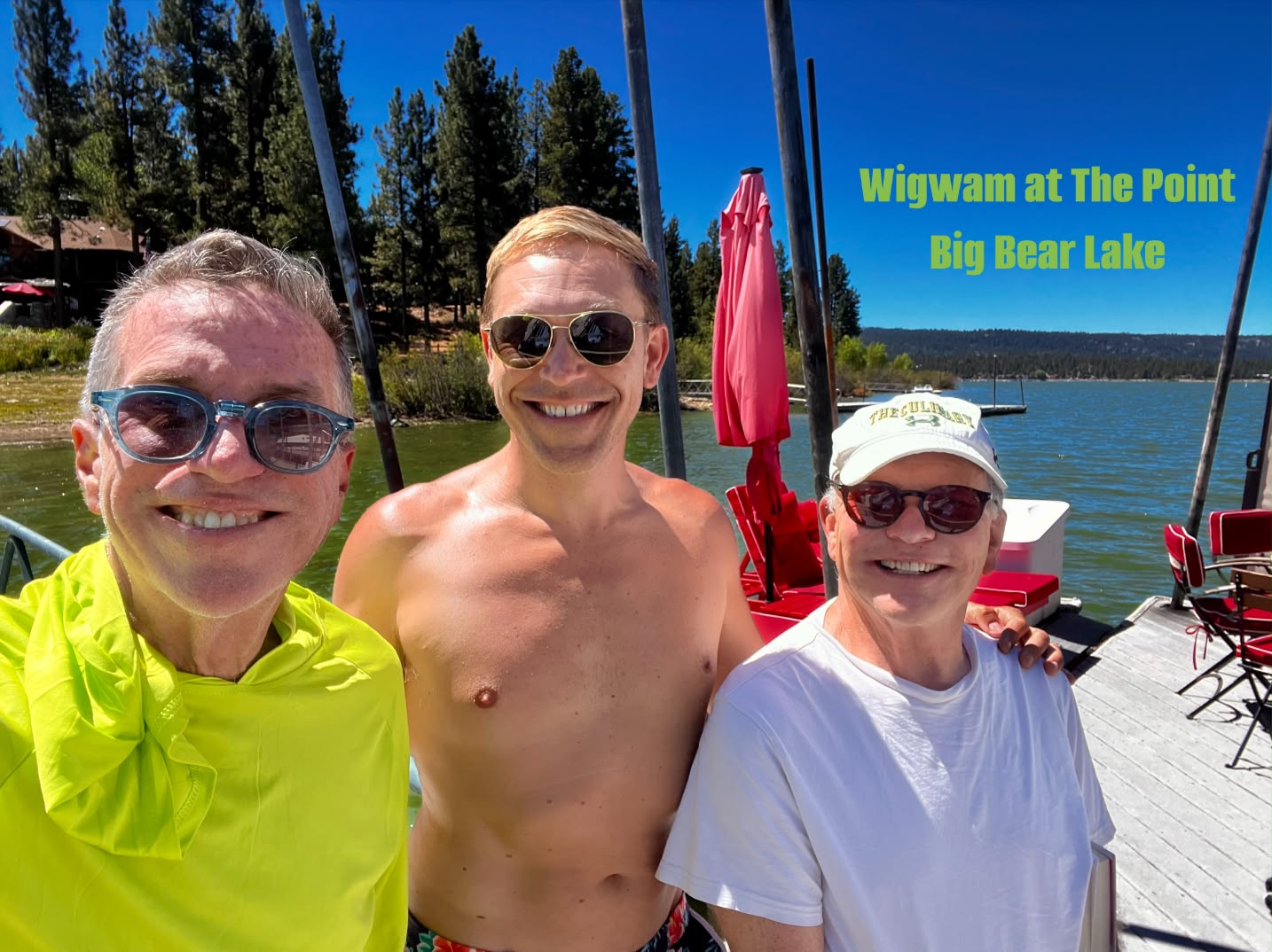Summer weekend at Big Bear Lake