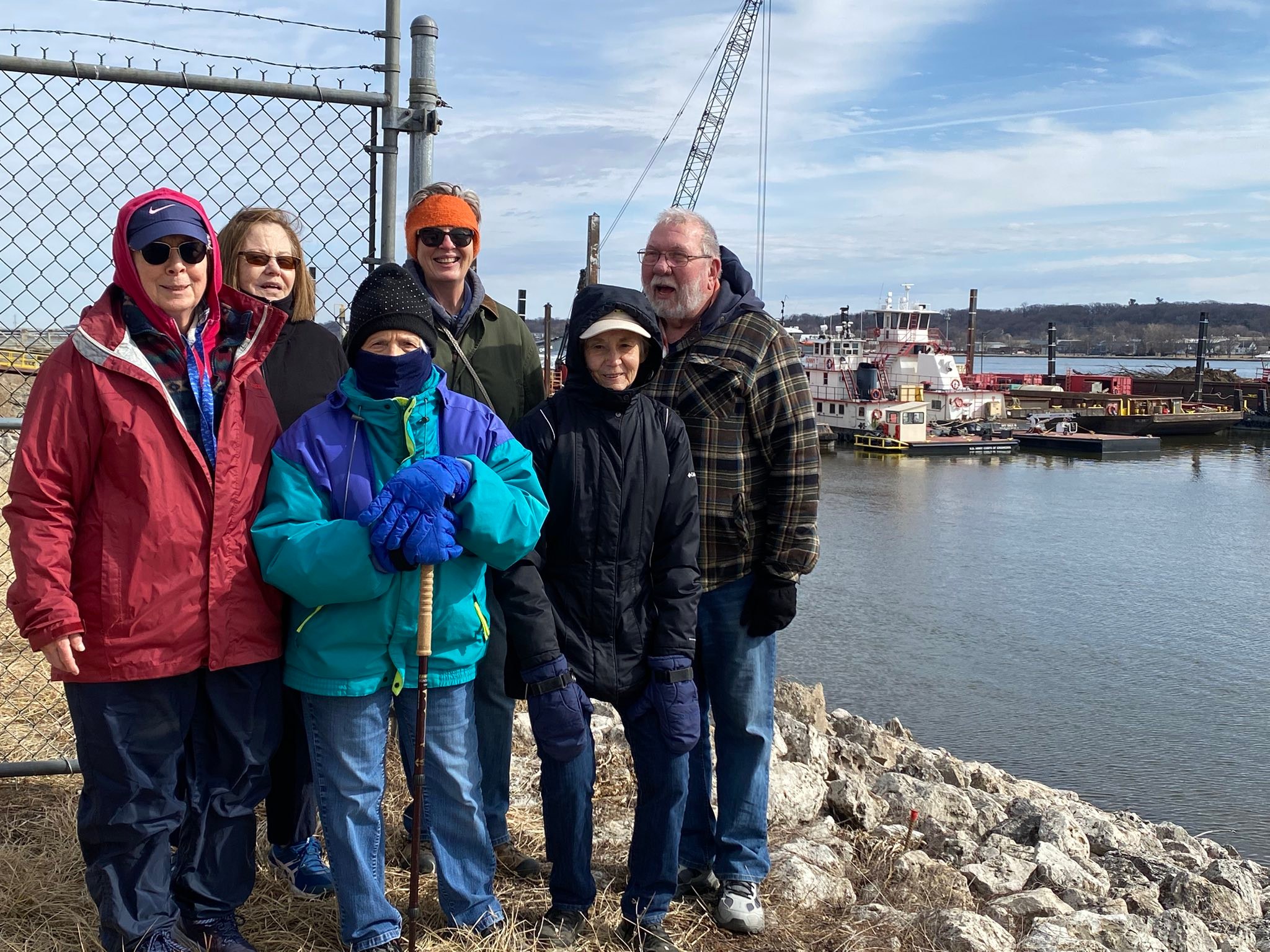 Hiking on the great river trail | Davenport, IA