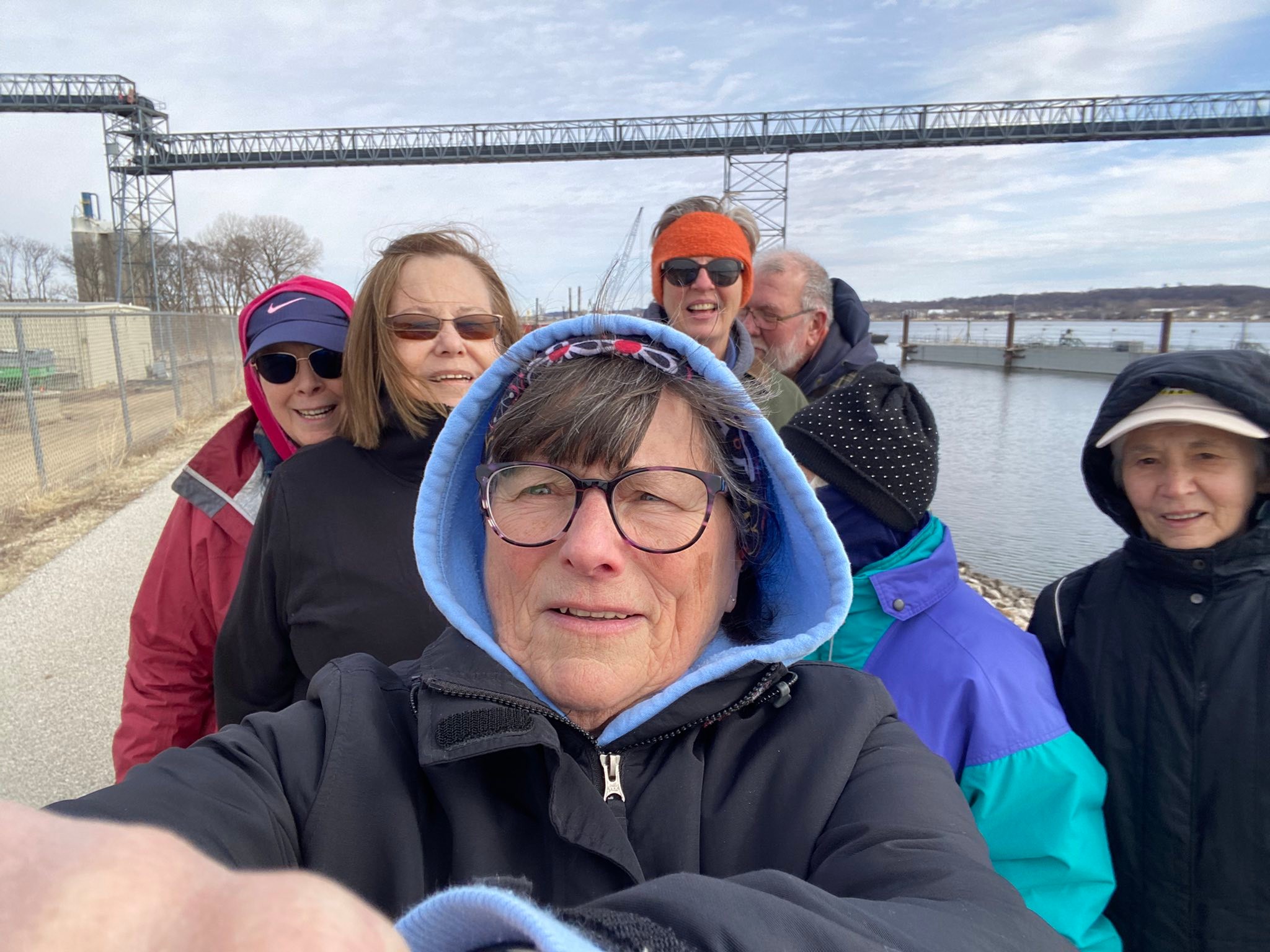 Hiking on the great river trail | Davenport, IA