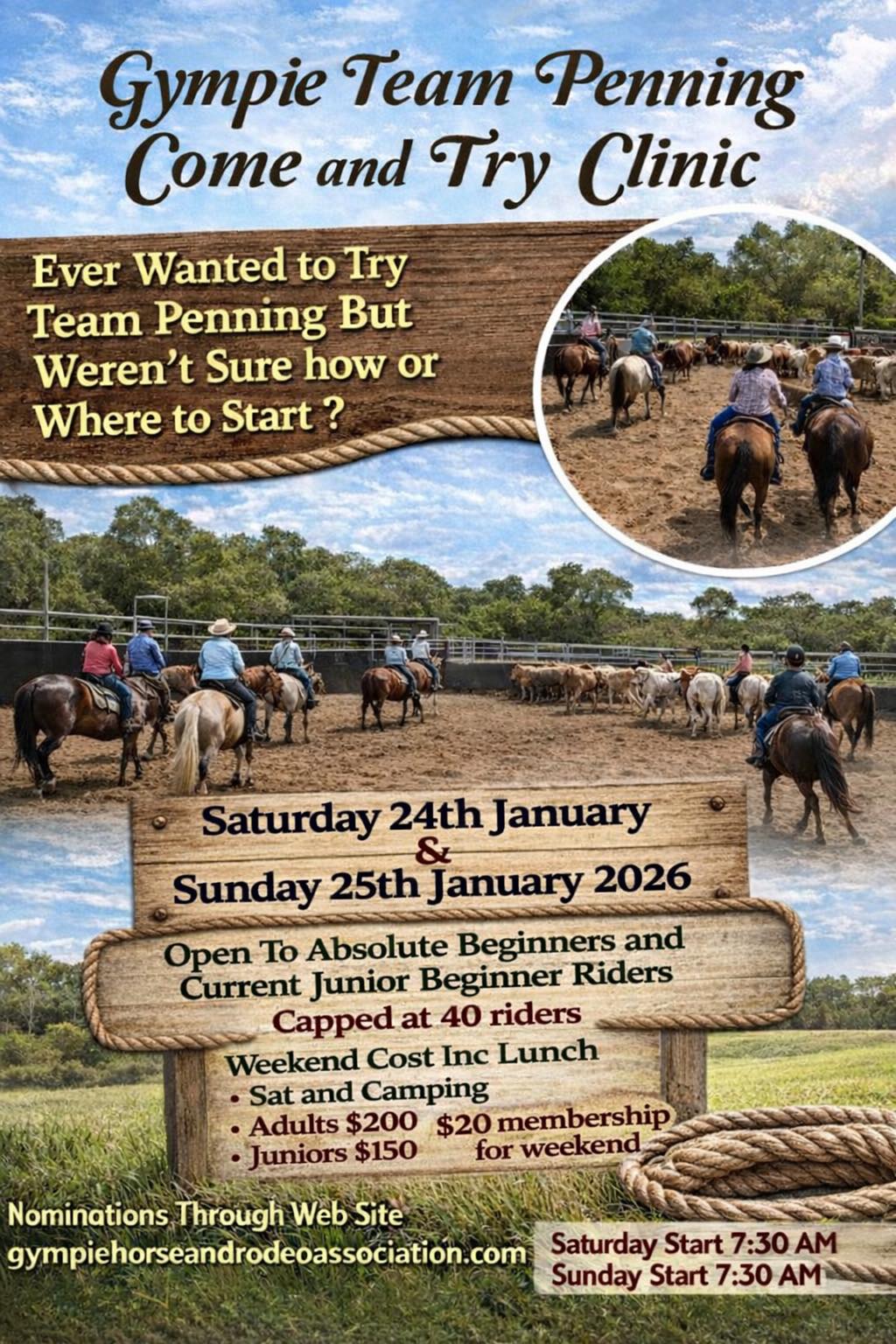 Official Gympie Horse and Rodeo Association | Nominations open now via ...