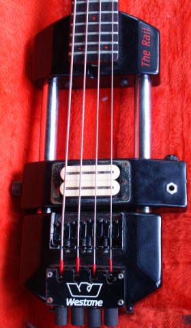Westone The Rail headless bass guitar