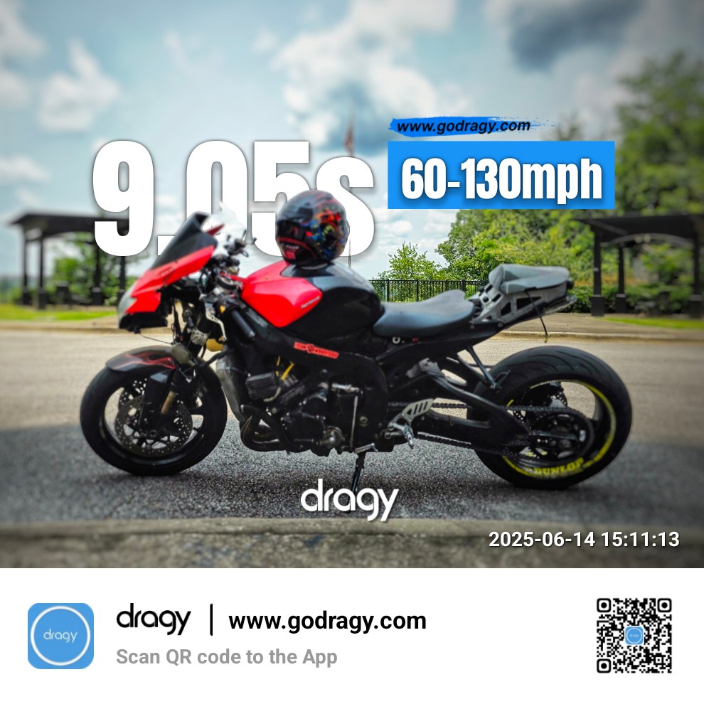 What can improve a 750 bike's 60-130mph time?