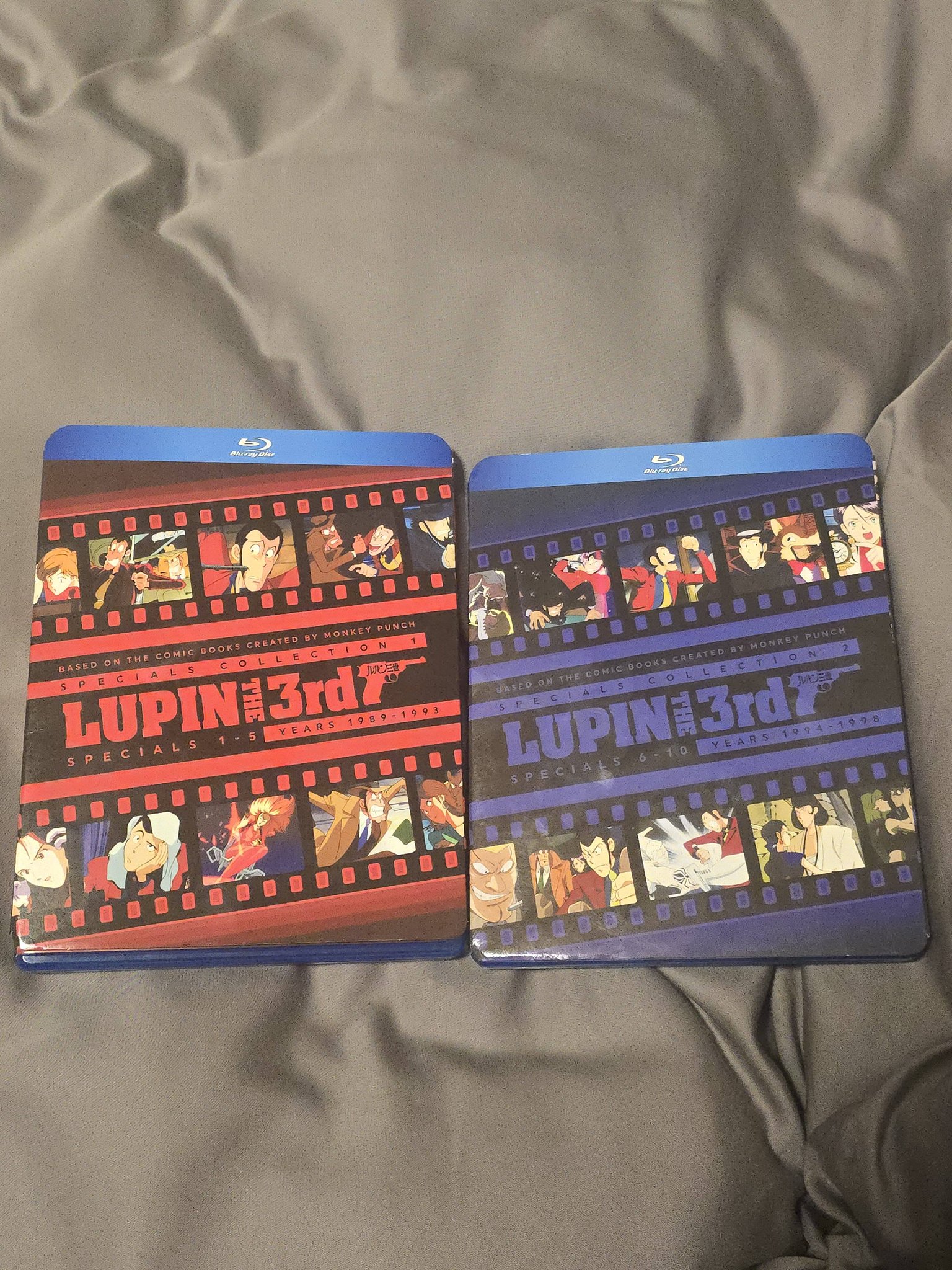 Is Lupin TV Specials Collection 2 packaging faded?