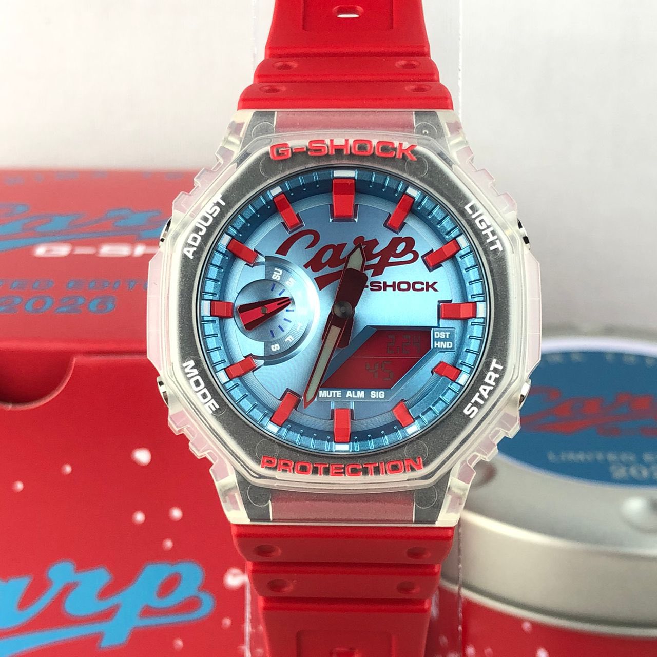 Casio G-SHOCK x Hiroshima Toyo Carp 2026 Limited Edition GA-2100X