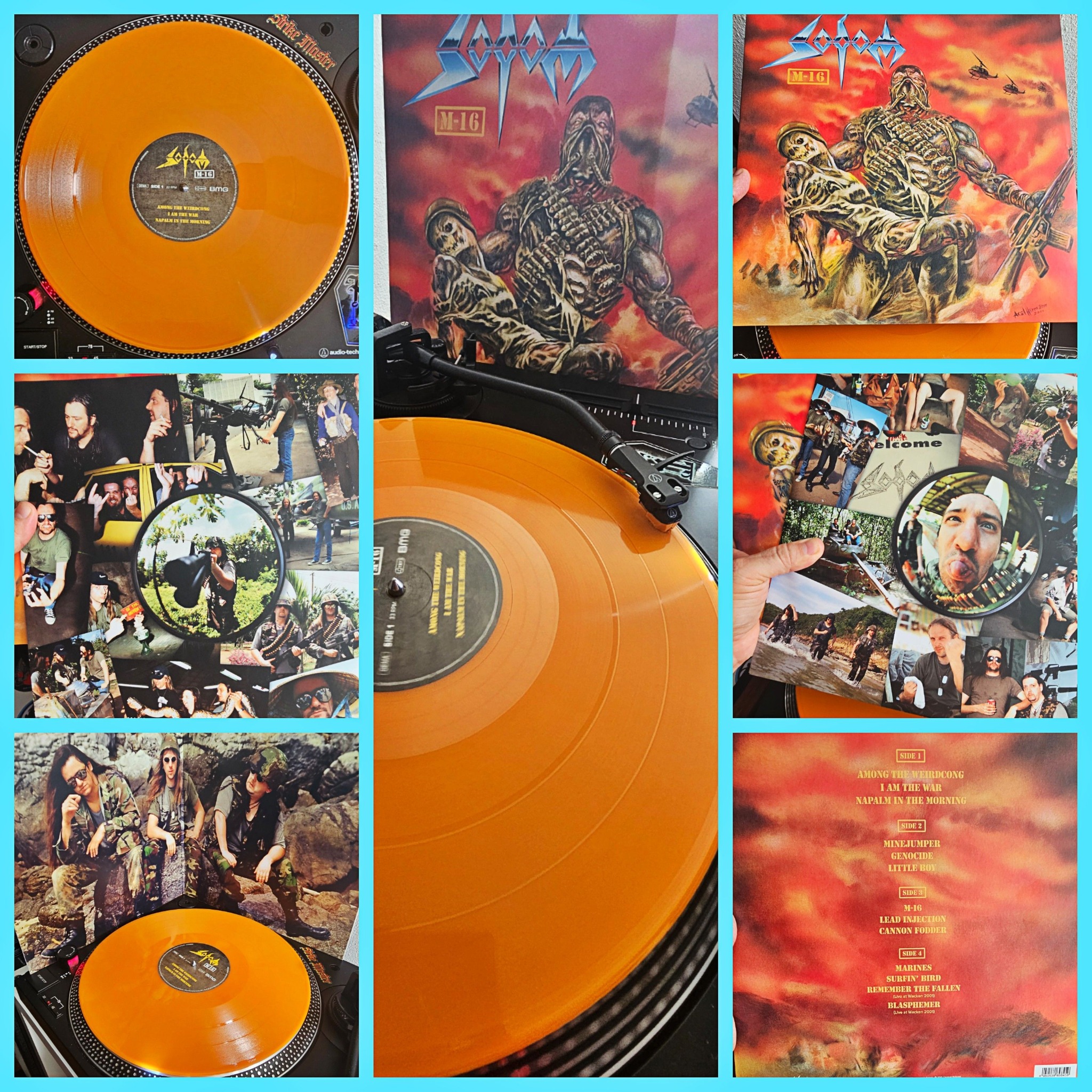 Sodom M-16 album release