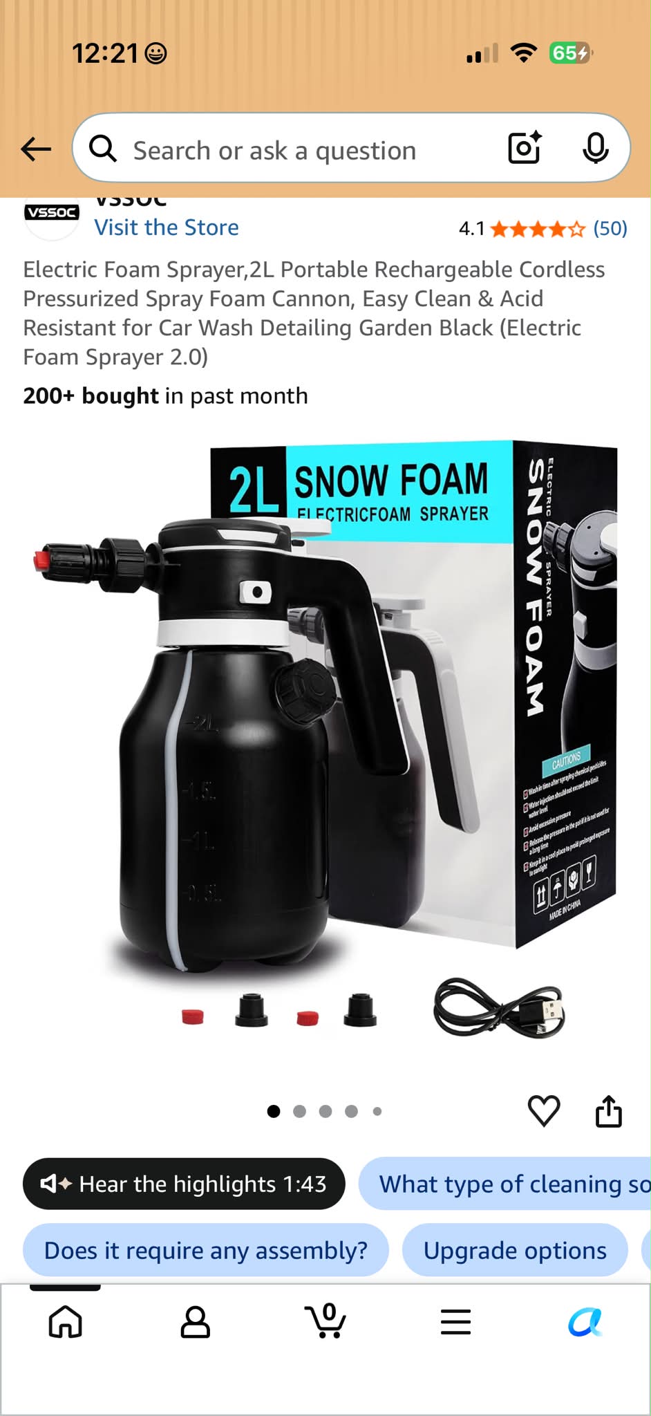 New Labocosmetica Foam Cannon!
