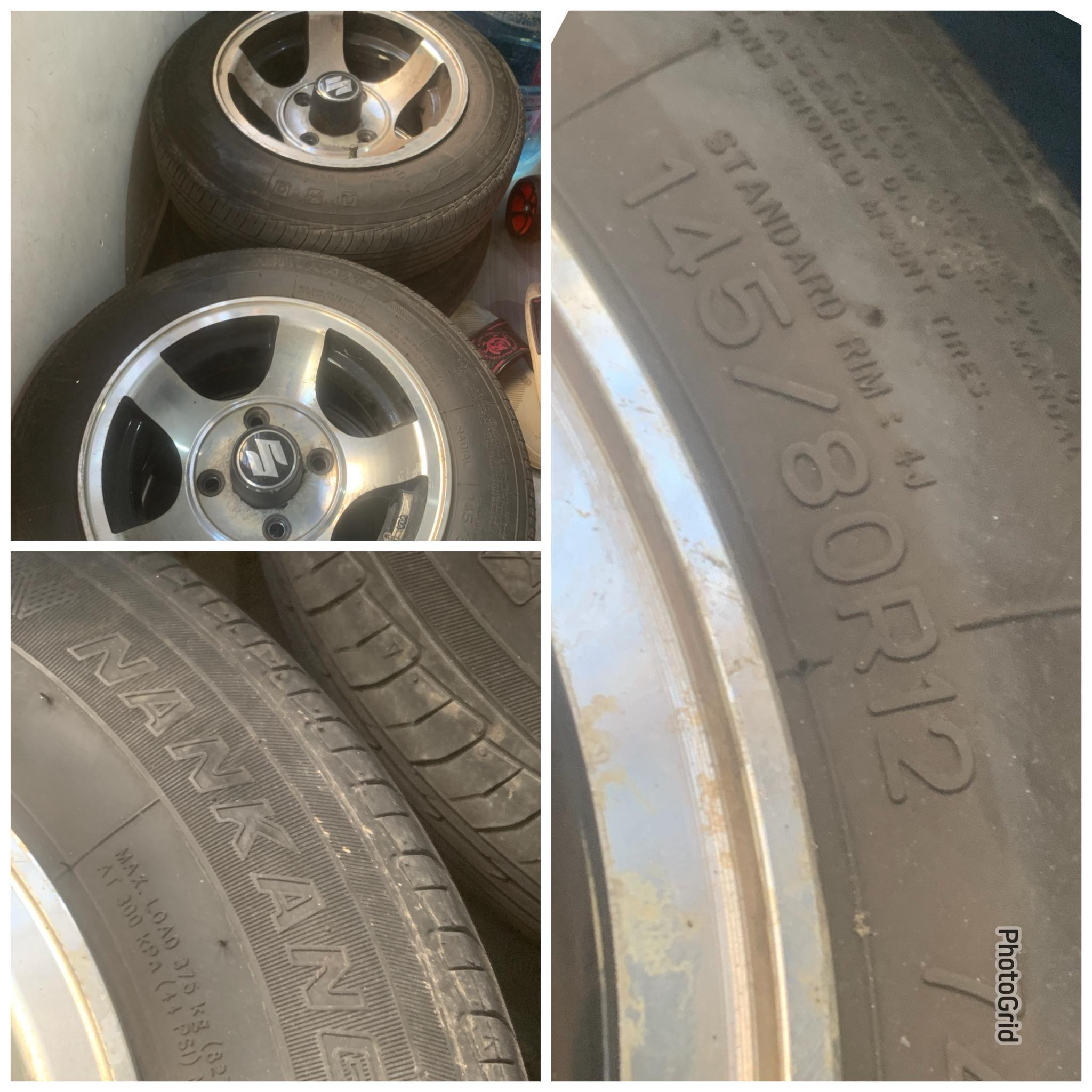 145/80R12 Brand new yokohama tyres Made in japan Manufactured year 