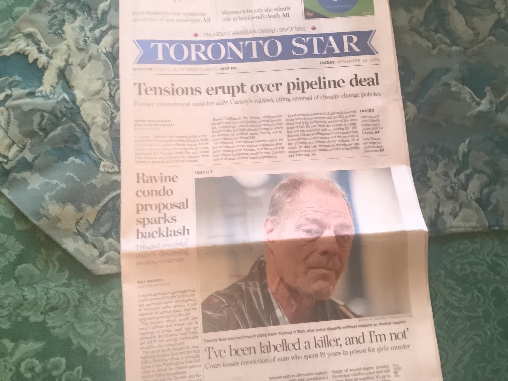Stephen - front page news in Toronto Press Release I sent out for ...