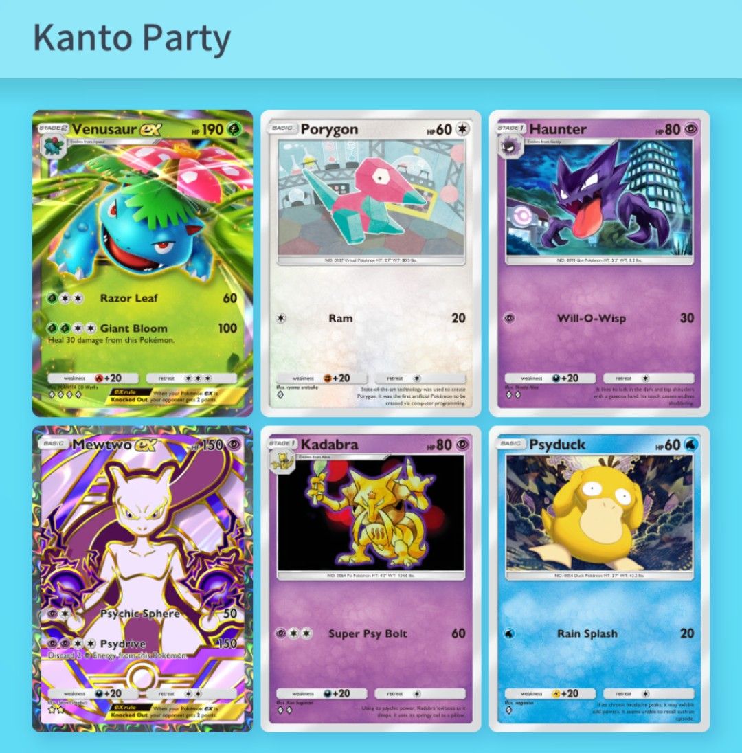 pokemon snap cards list Complete Collection: *Custom Cards* This is my 8 Pokemon