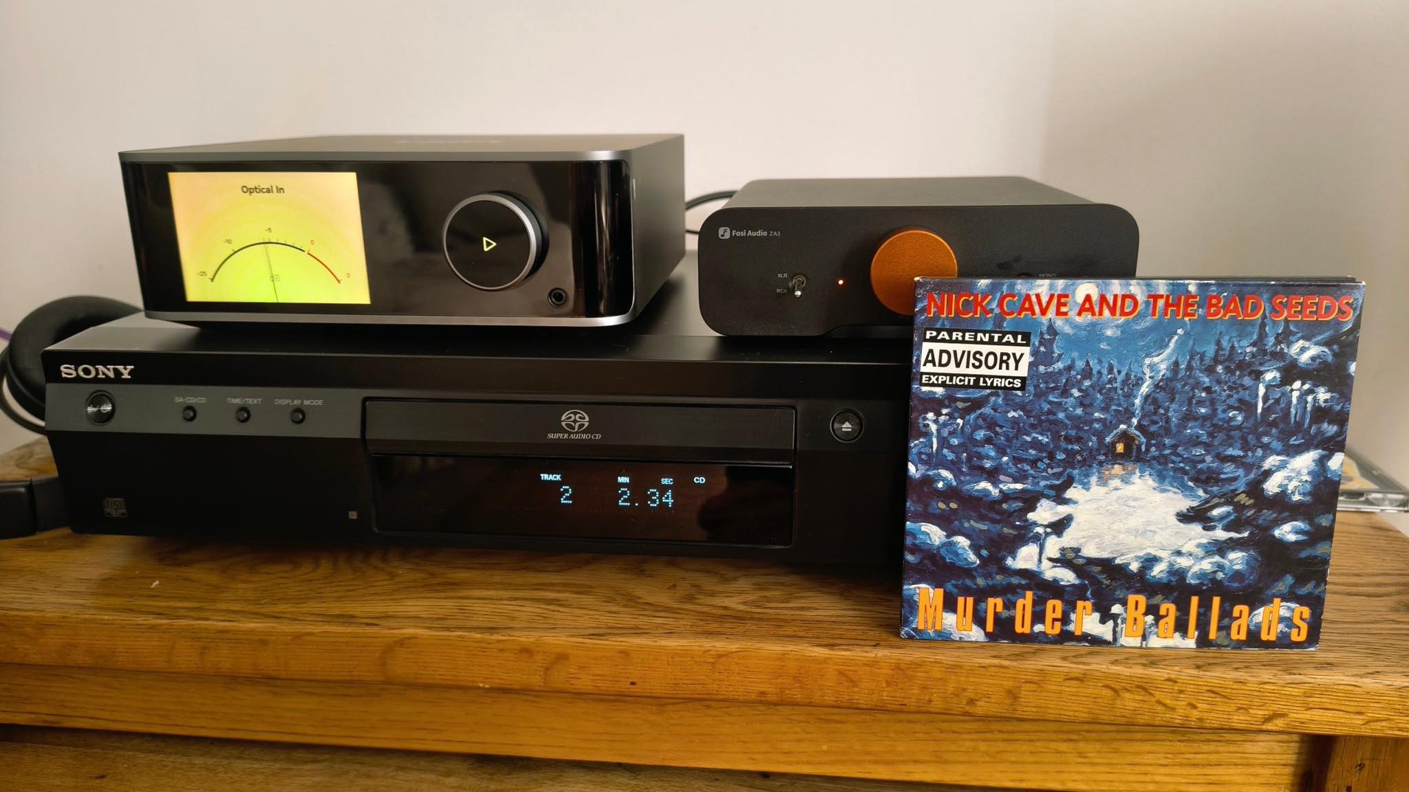 Sony SCD-XE800 SACD player for Wiim Ultra