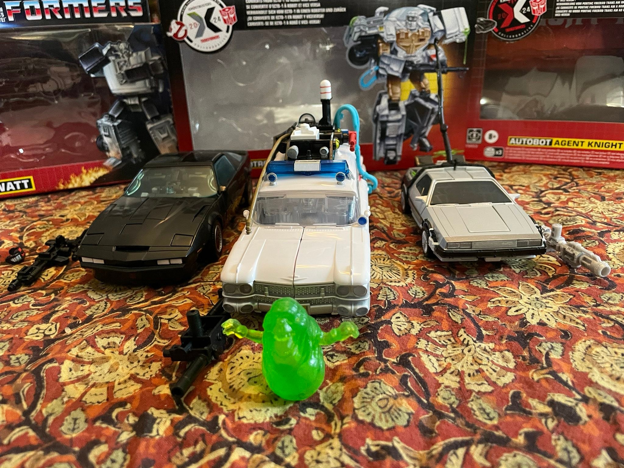 Opened the trifecta of 80s crossovers I got for Christmas today