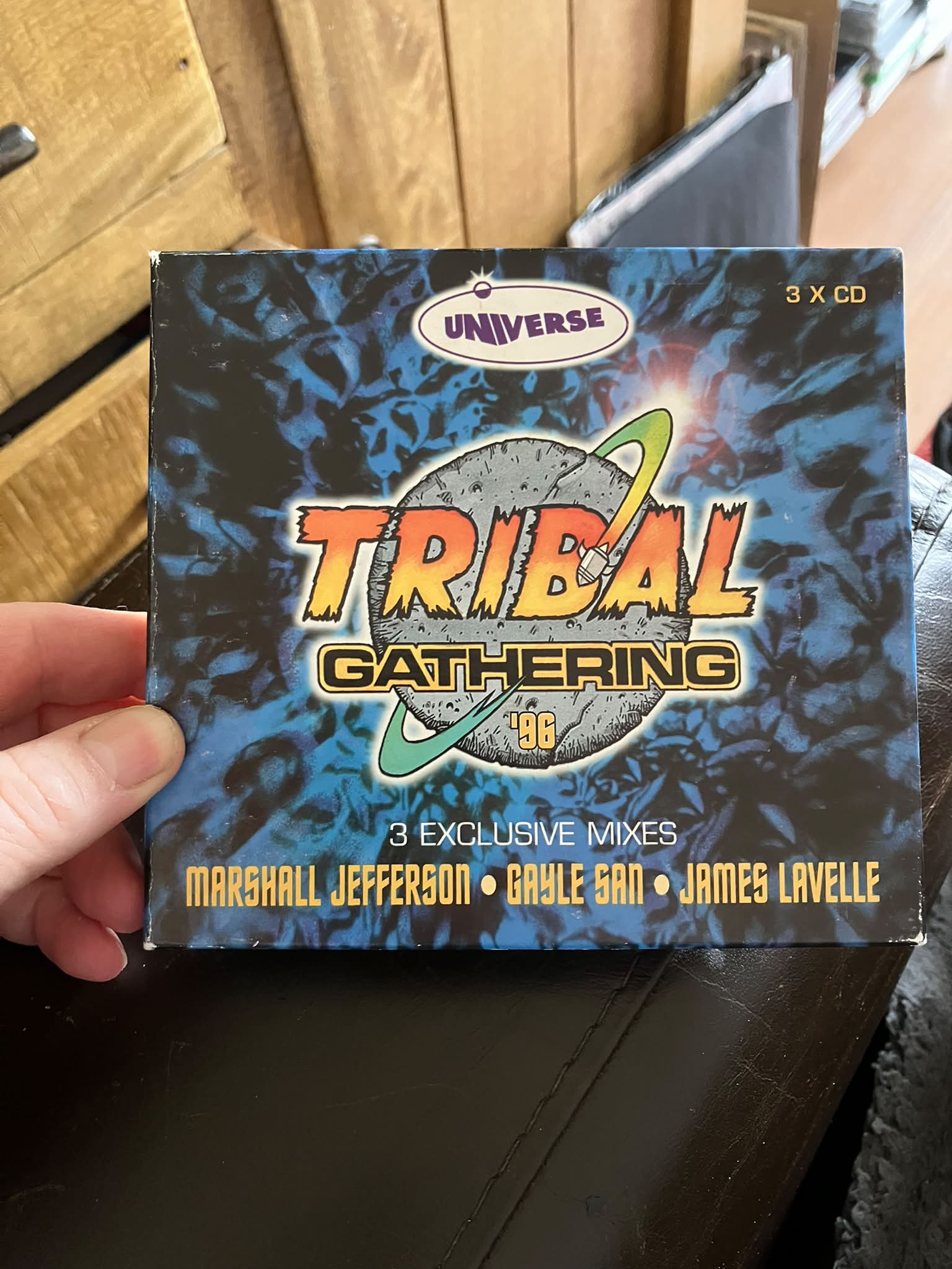 Tribal Gathering 1996 mix CD with James Lavelle, Marshall