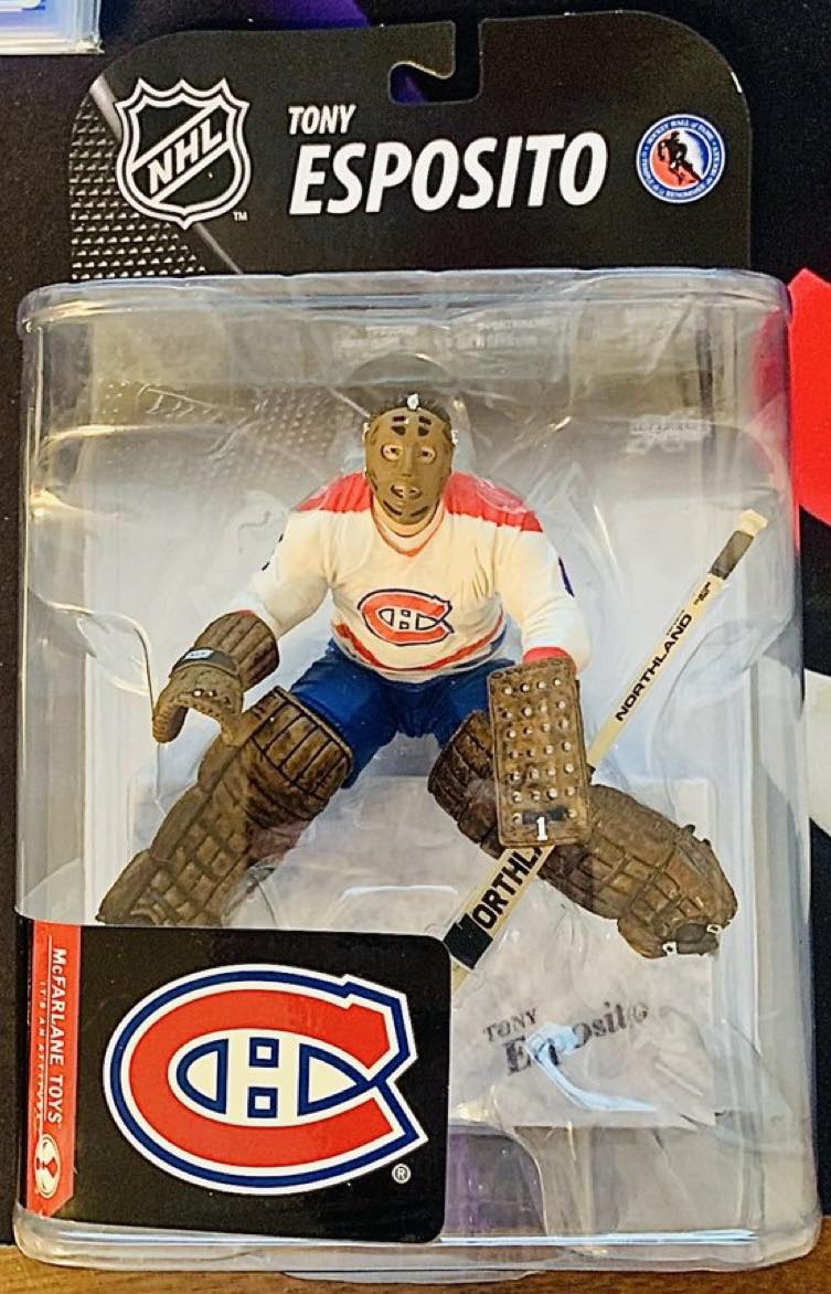 Tony Esposito / Montreal Canadiens NHL TONY ESPOSITO គគណណក