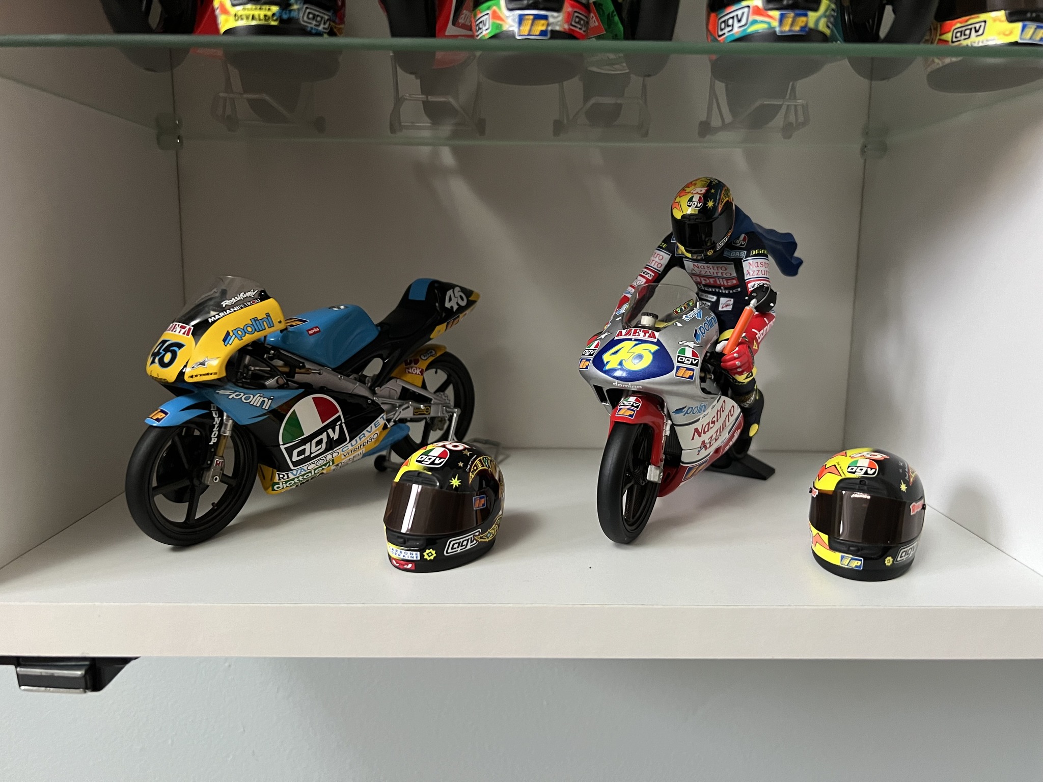 My collection of 1/12 scale Minichamps bikes is for sale. Prices