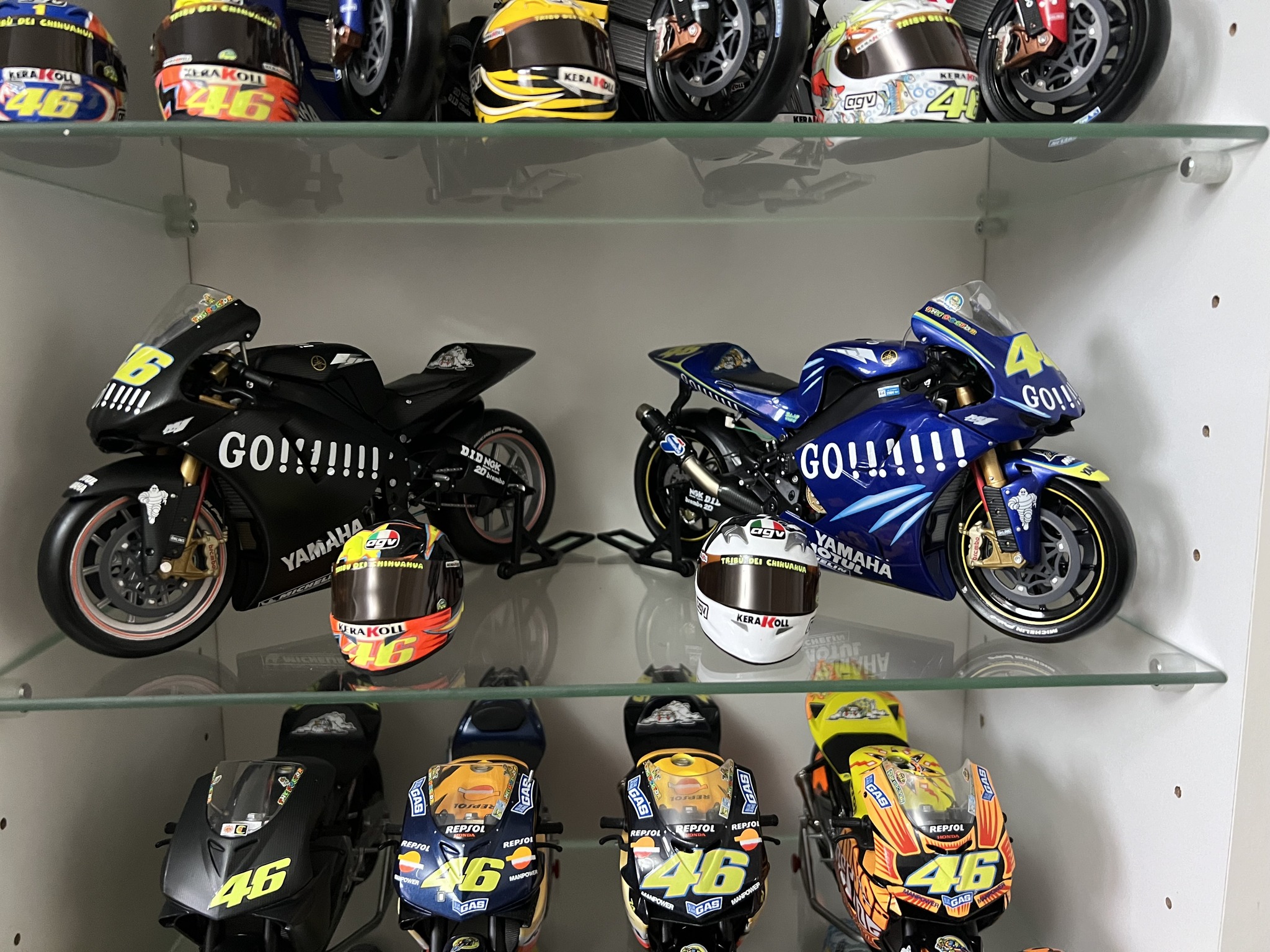 My collection of 1/12 scale Minichamps bikes is for sale. Prices
