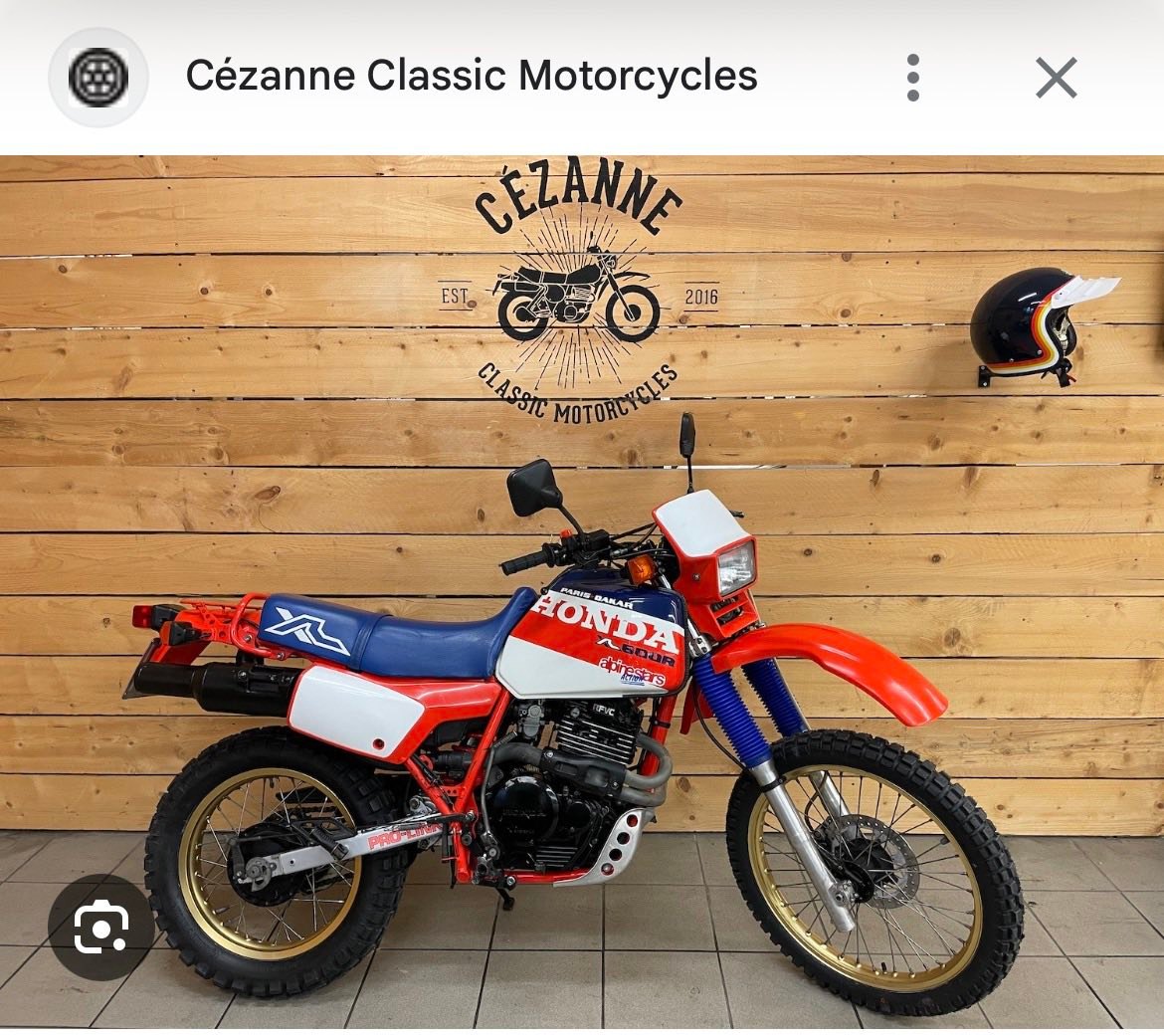 Restoring Honda XL600 Paris-Dakar fairing to factory specs