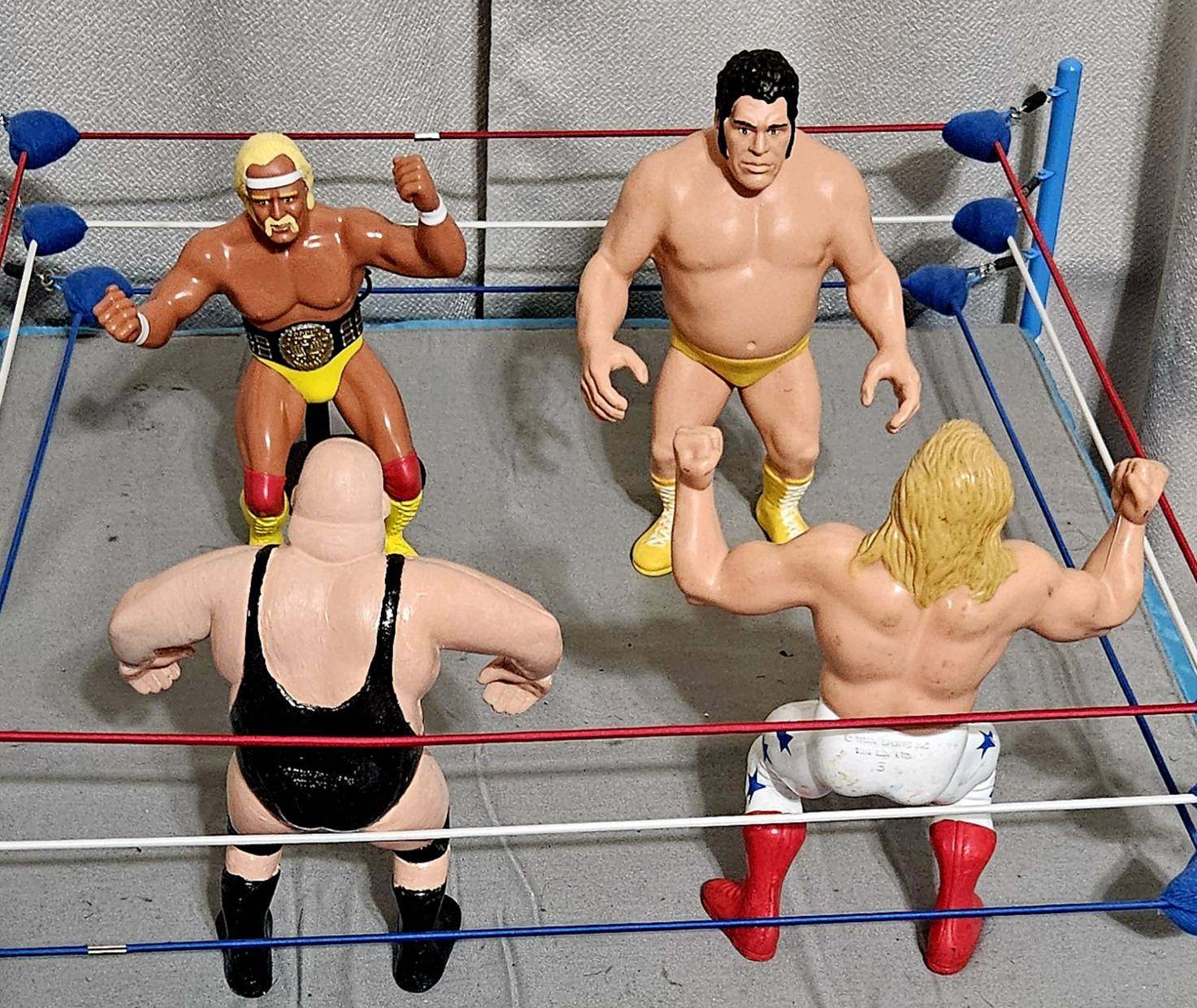 Hulk Hogan and Andre the Giant vs Big John Studd and King Kong Bundy
