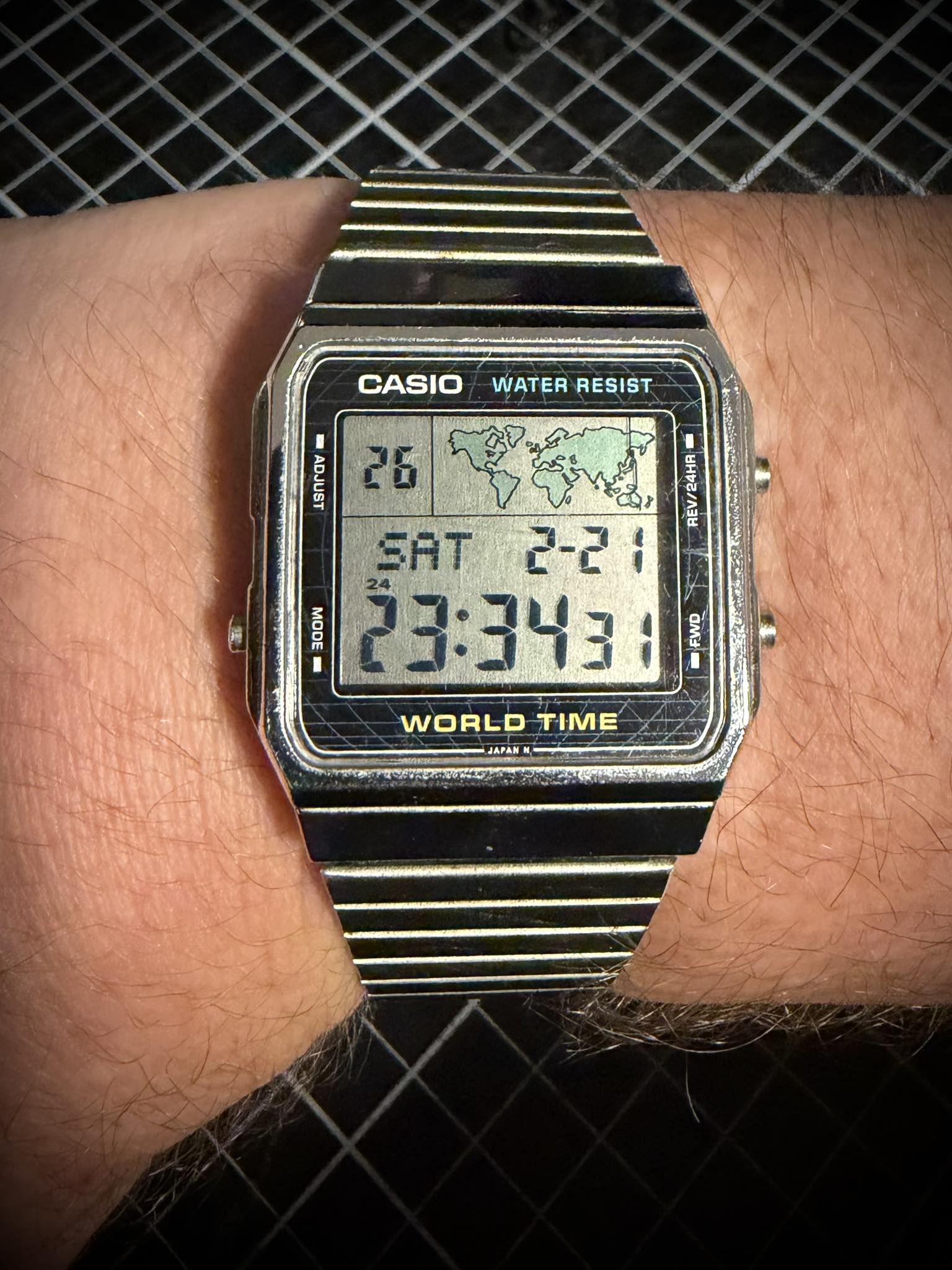 First post and my first proper watch growing up. My cousin visited 