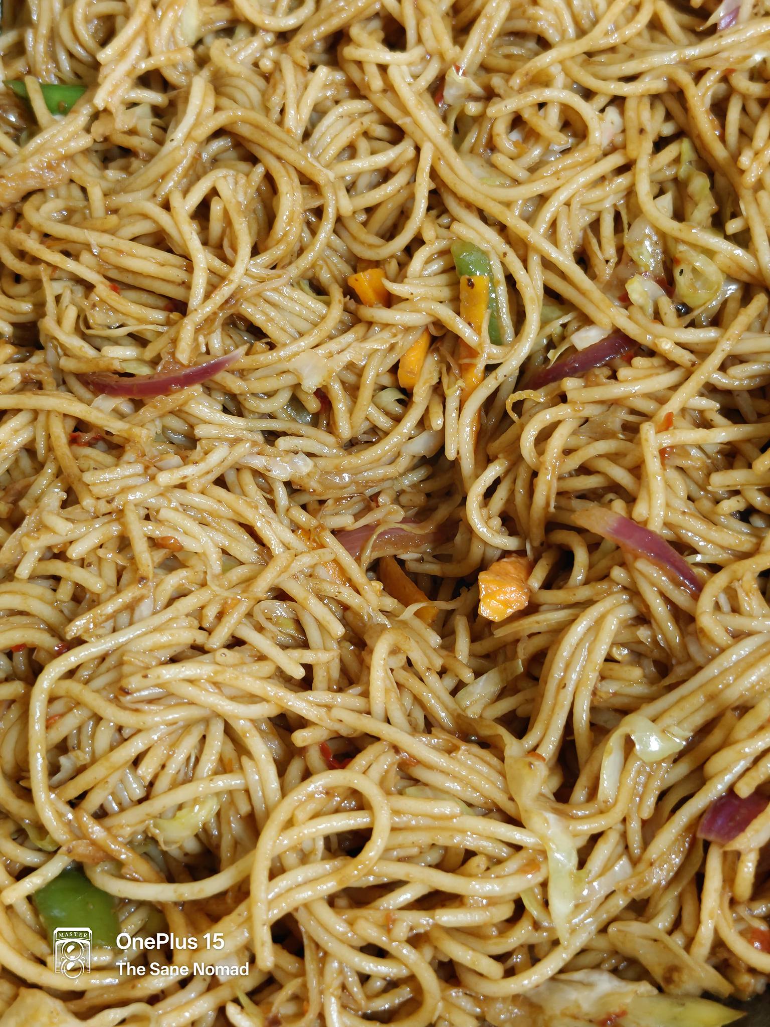 Desi chowmein and fried rice for dinner today