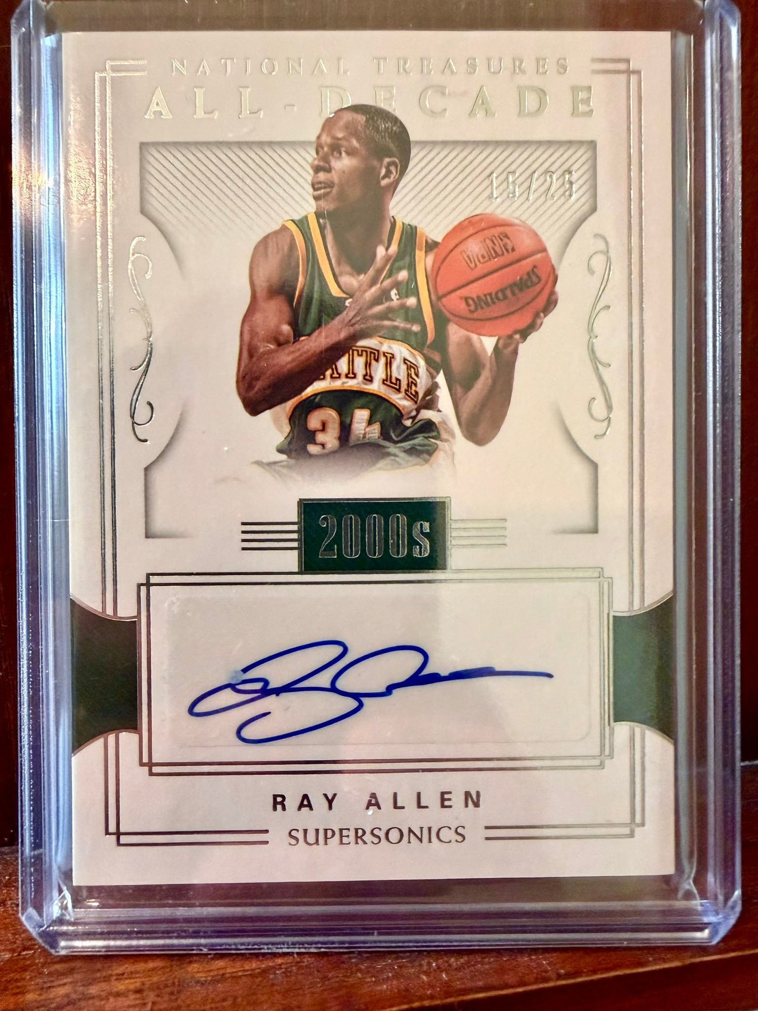Seattle SuperSonics autograph collection for sale