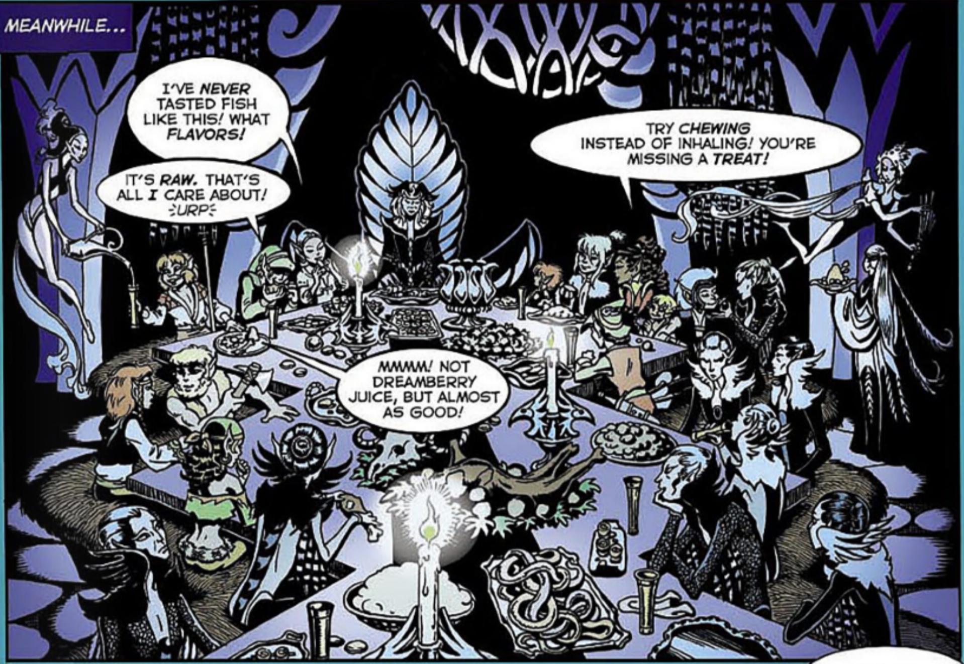 ElfQuest | This quintessential ElfQuest Thanksgiving Day wallpaper just ...