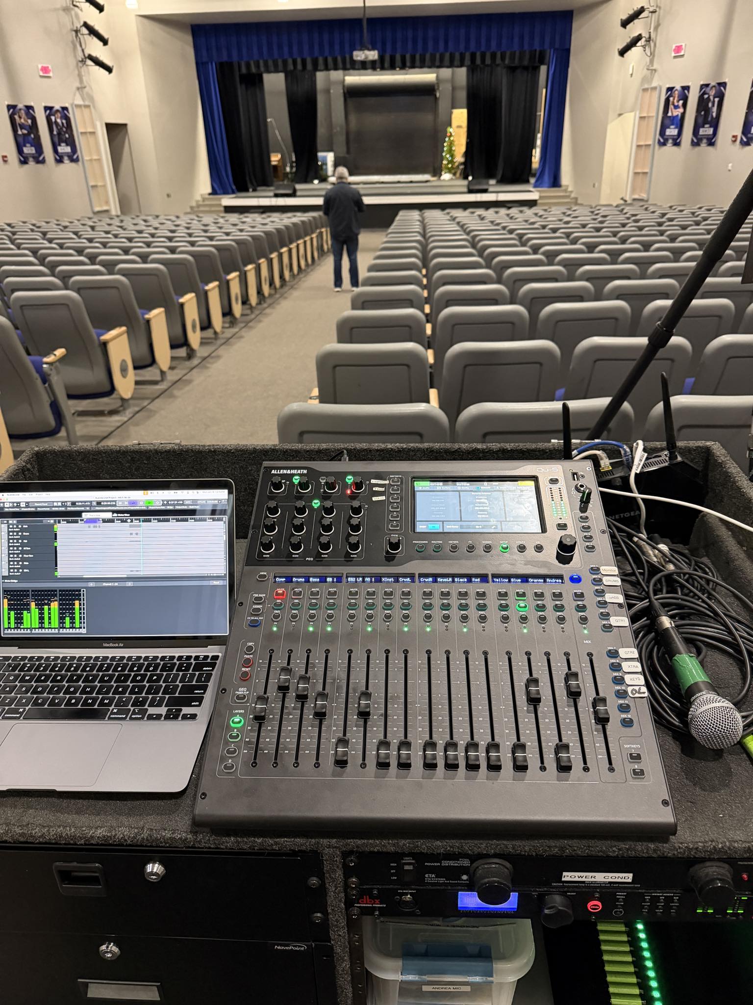 Joshua - New soundboard install at church. Works great! Thank you Gary ...