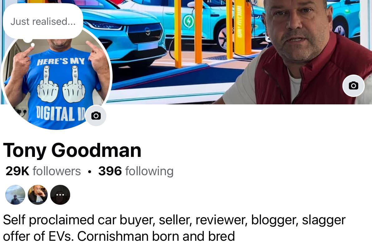 Tony - Just updated my bio to include the words “born and bred” as it ...