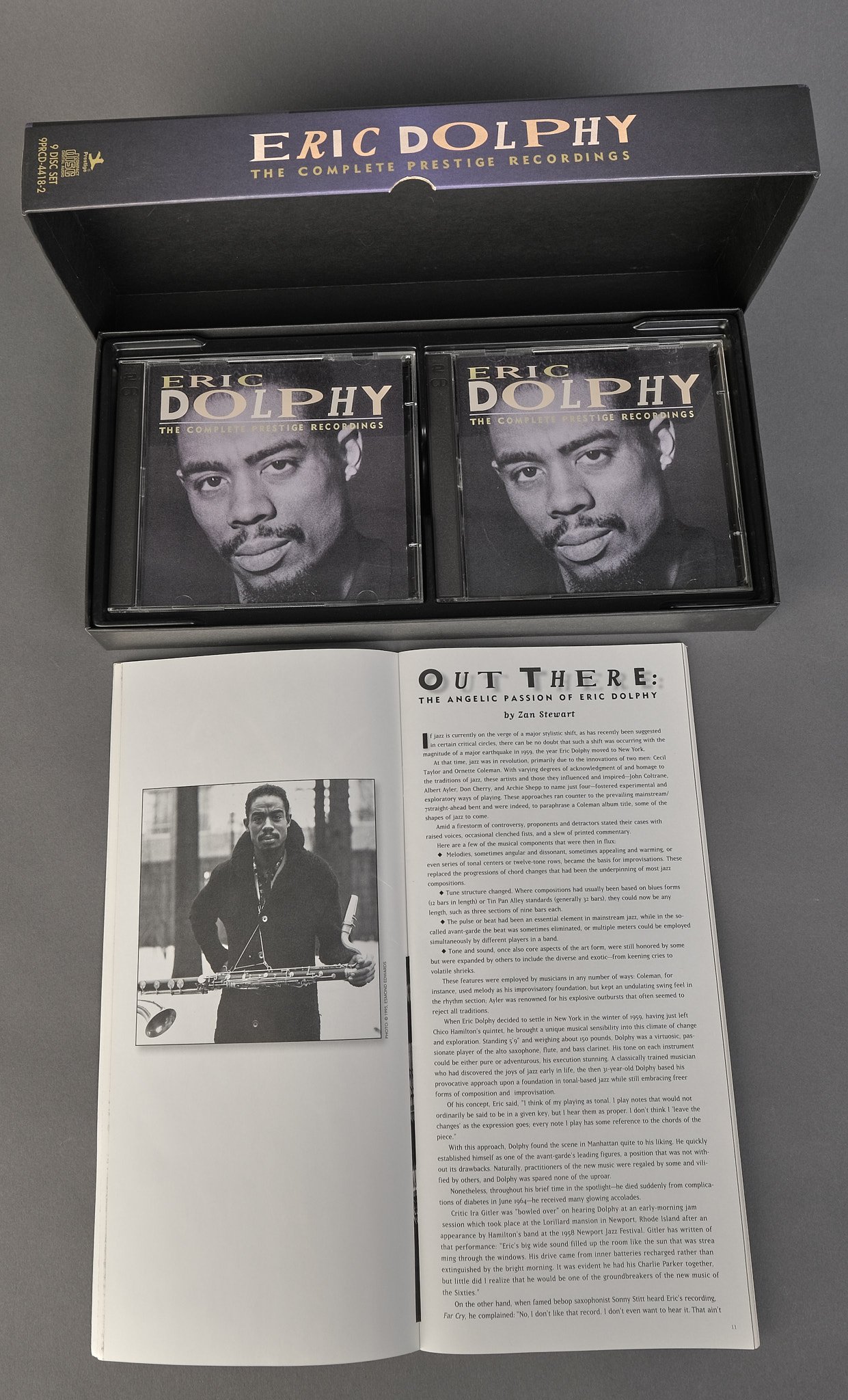 Complete Prestige Recordings by Eric Dolphy CD, 1995 Complete 9 CD 