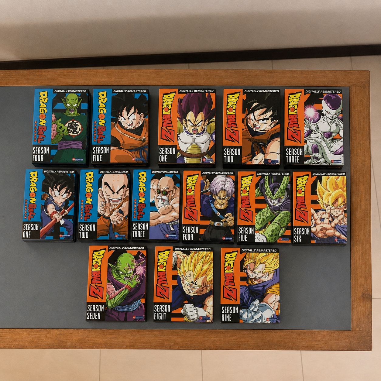 Completing my Dragon Ball and Dragon Ball Z collection set