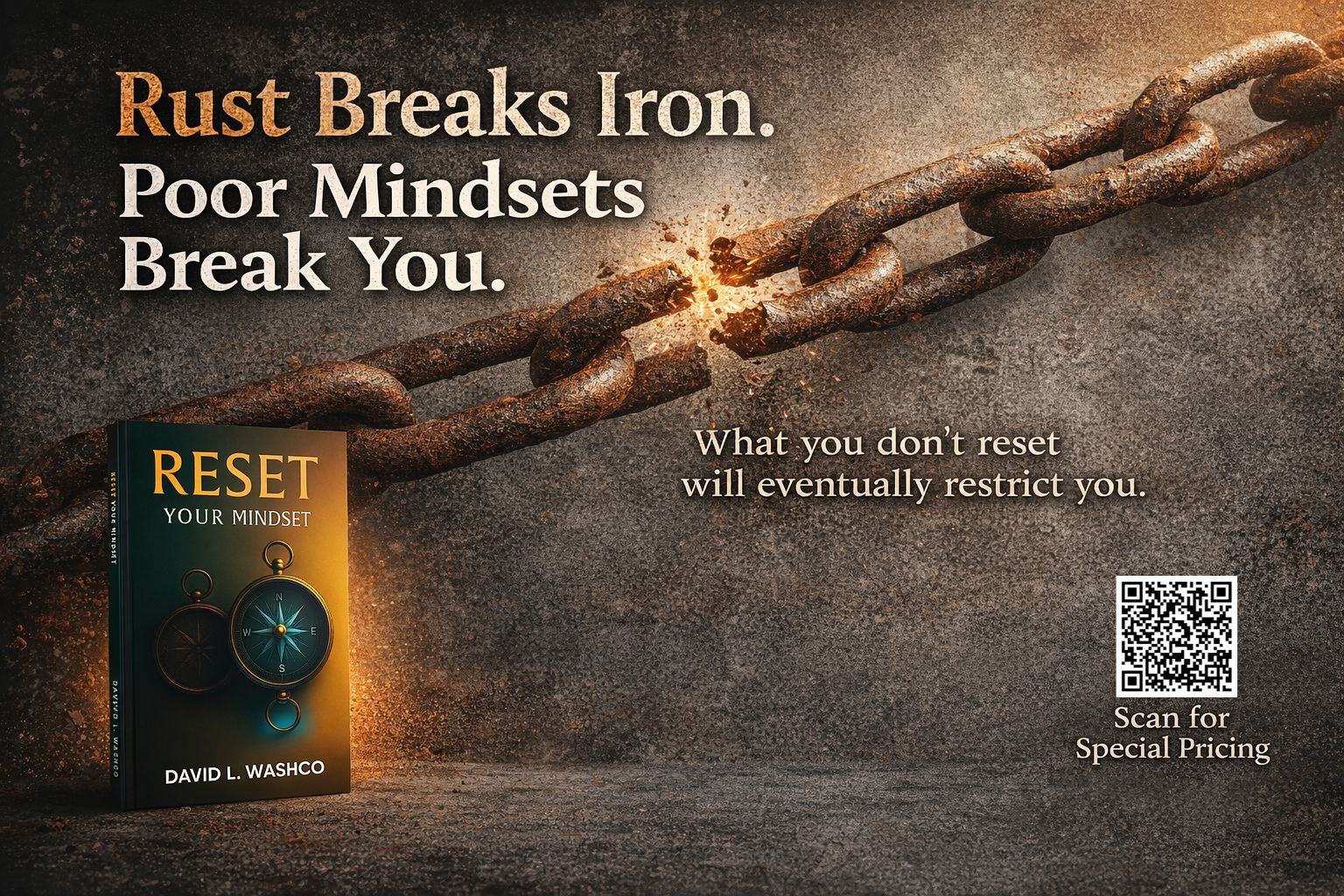 David - Rust doesn’t destroy iron overnight. It weakens it—slowly ...