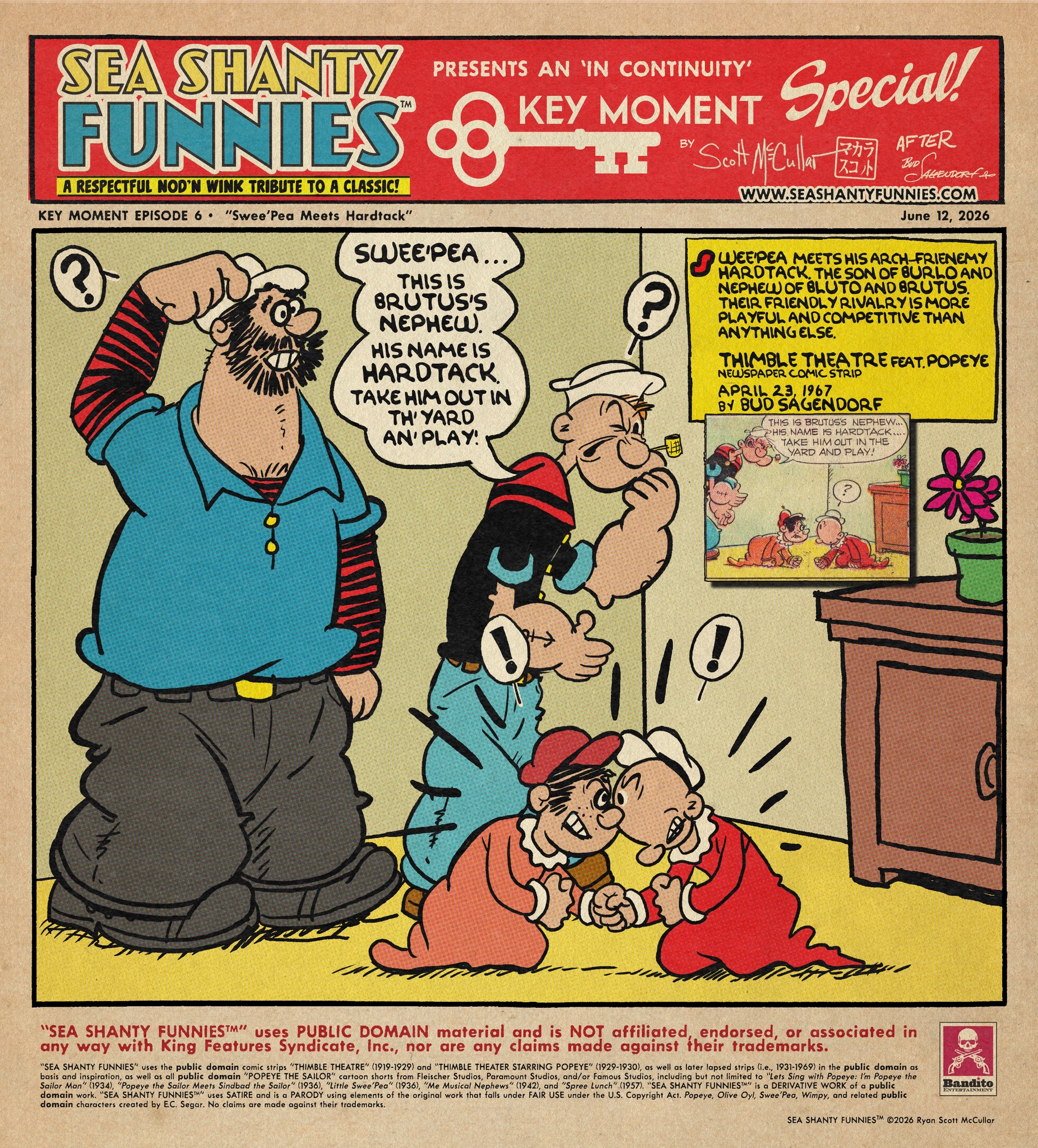 Popeye the Sailor #67. Gold Key, January 1963. Bud Sagendorf cover