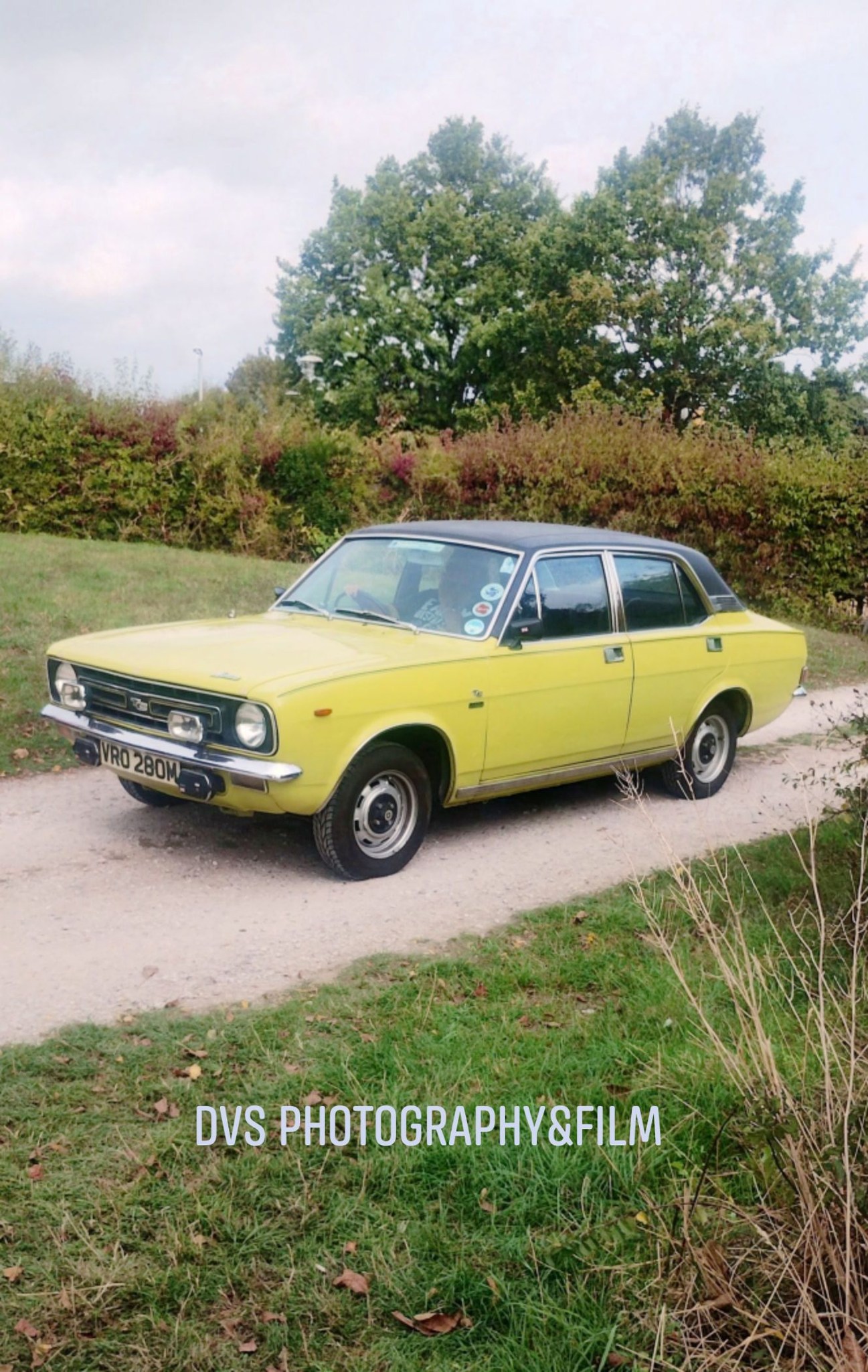 Yellow austin allegro color also used on mini and maxi