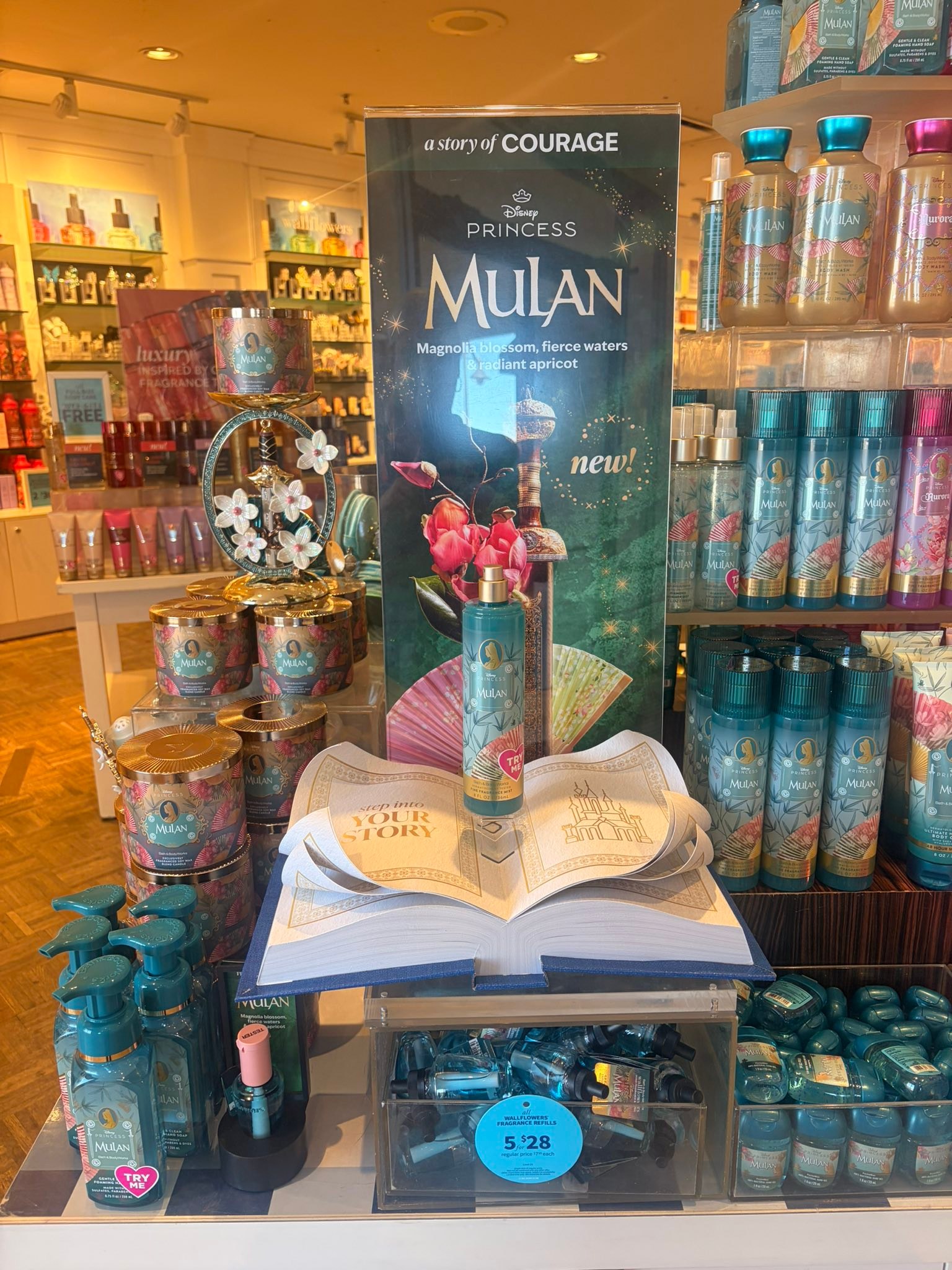 Disney Princess x Bath and Body Works👑✨ a moment for all the