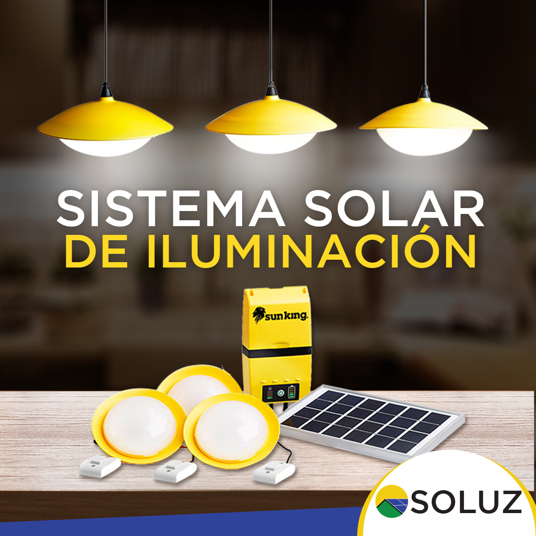 SOLUZ HONDURAS - ️Sistema Solar Home 60. Incluye 3 luces... | Facebook
