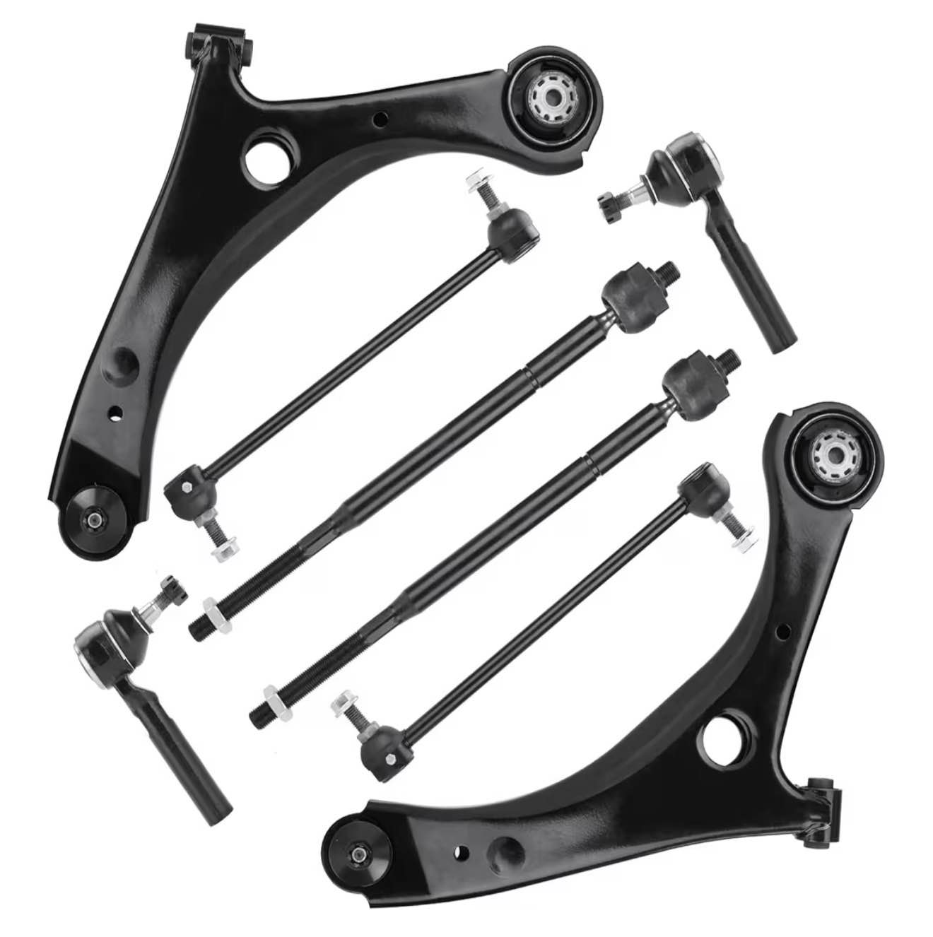 Control Arm Ball Joint Sway Bar Tie Rod Kit Fits Honda Civic 06-11 Non