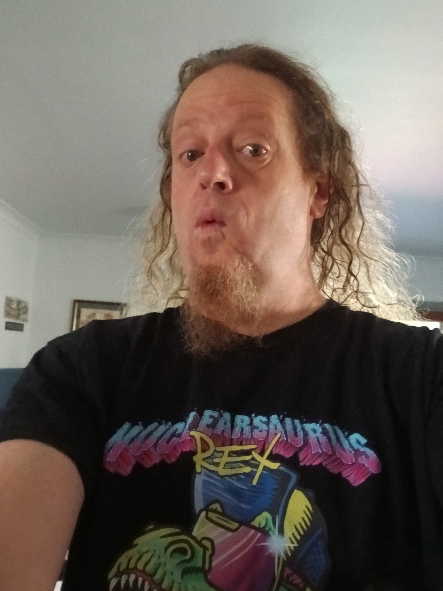 Ian - Aus Music T Shirt Day. Nuclearsaurus Rex with a fossil record ...