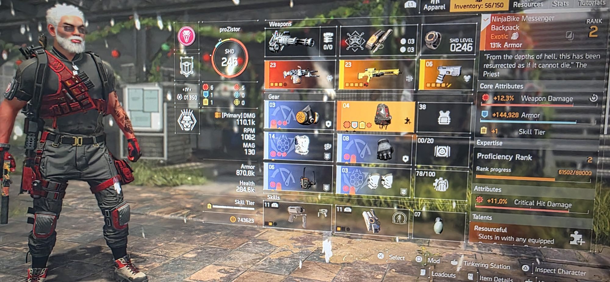 専用ページ2 Returning to The Division 2 with a new LMG build